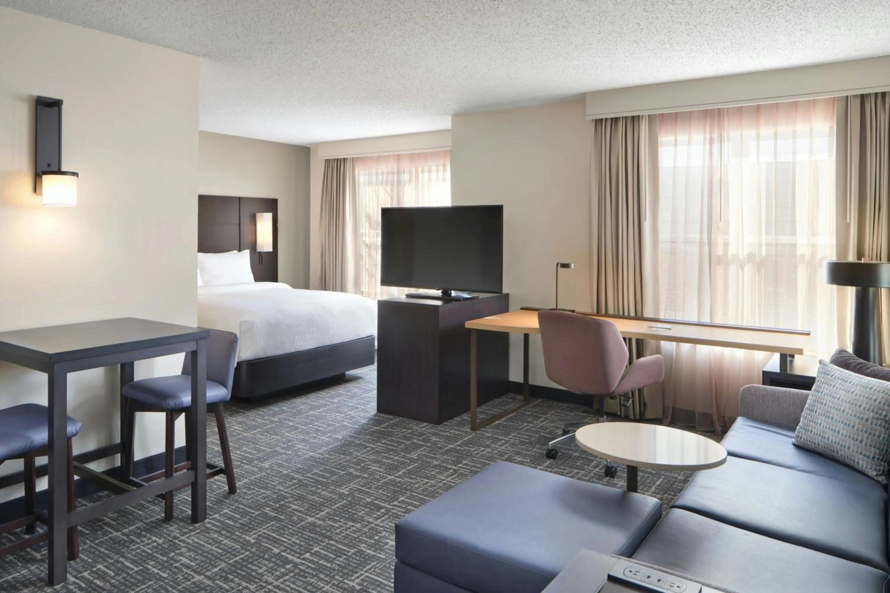 Bedroom, Bed in Residence Inn by Marriott Albany East Greenbush/Tech Valley