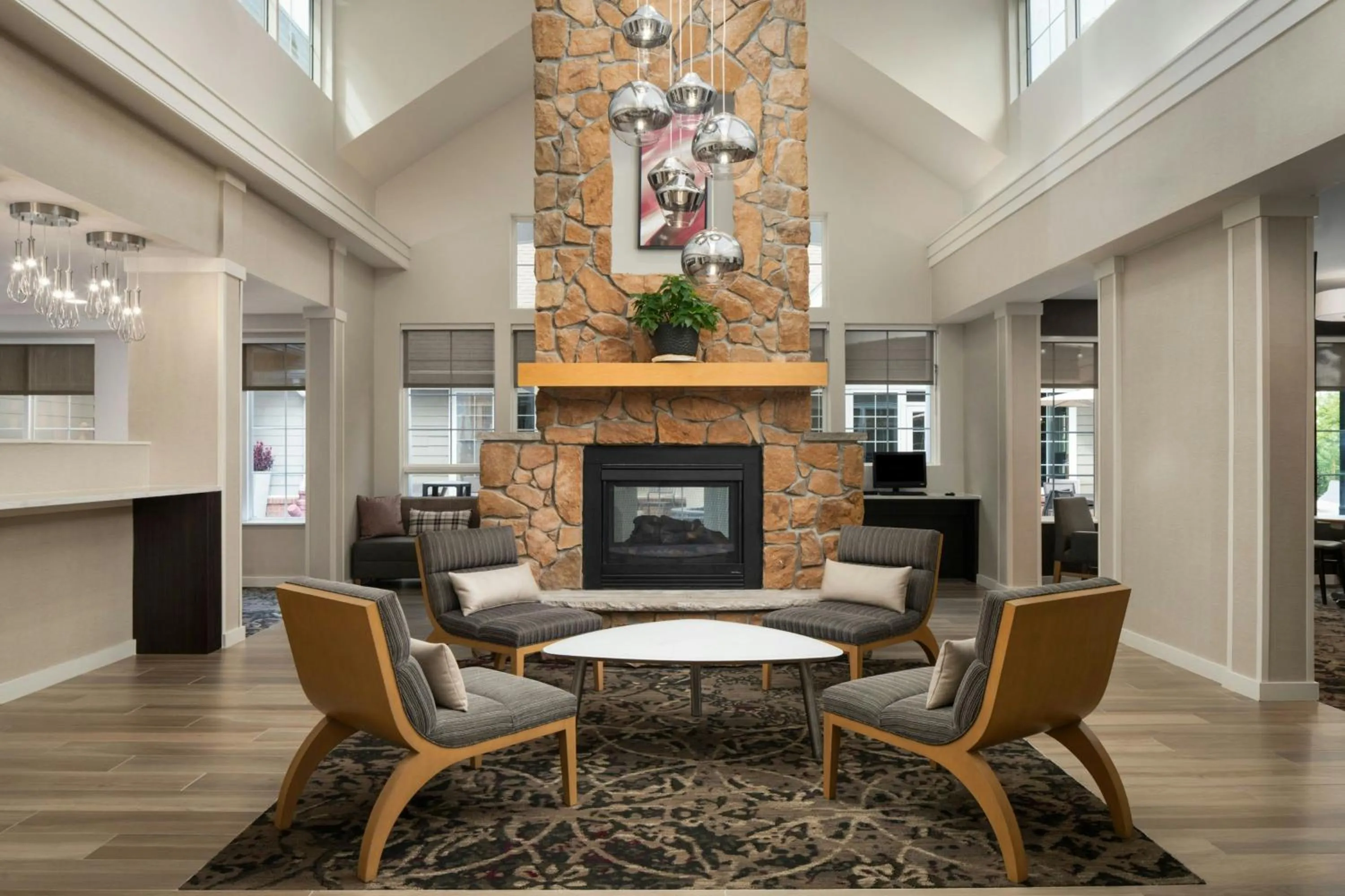 Lobby or reception in Residence Inn by Marriott Atlantic City Airport Egg Harbor Township