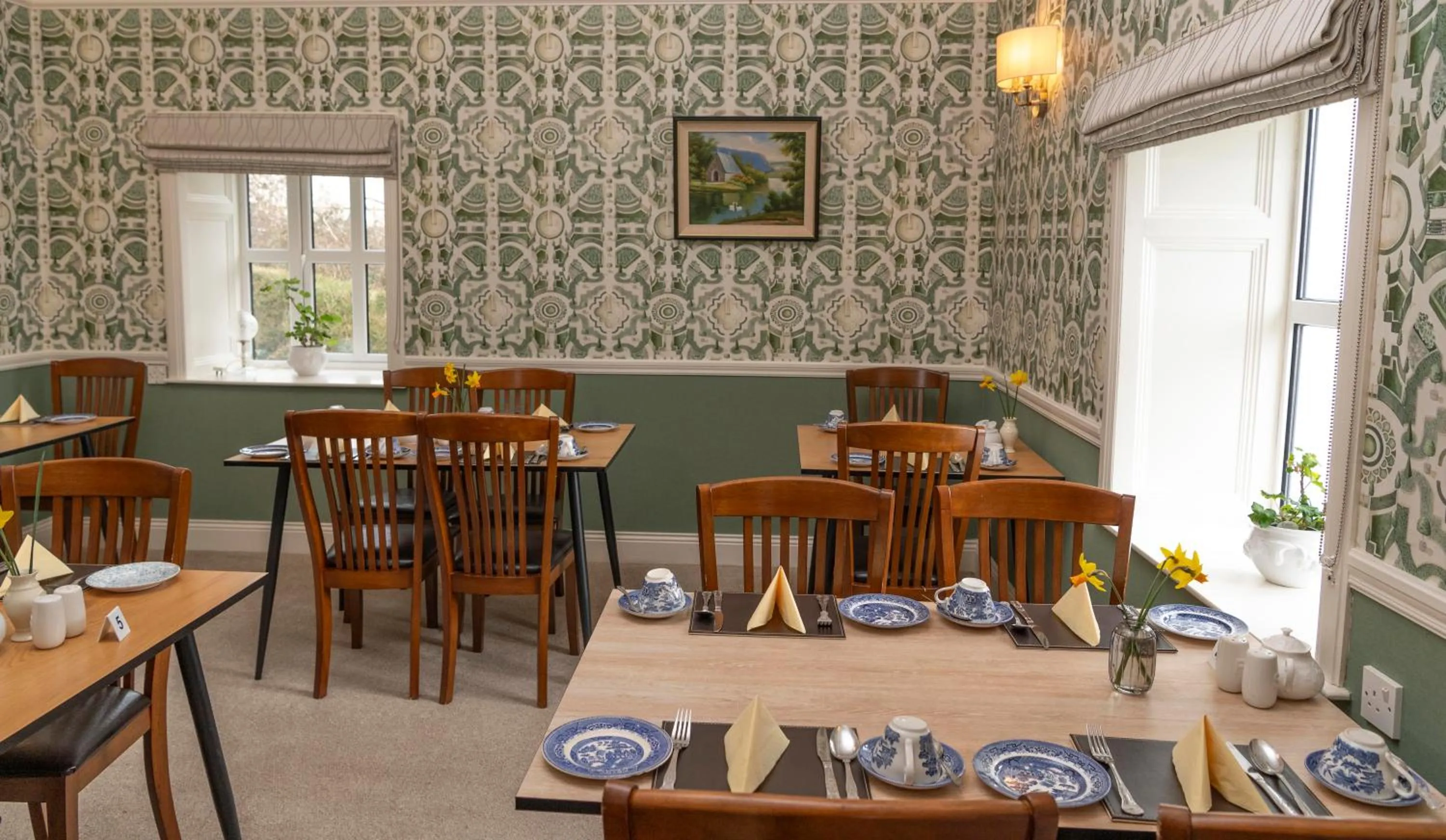 Dining area in Murphys Farmhouse B&B