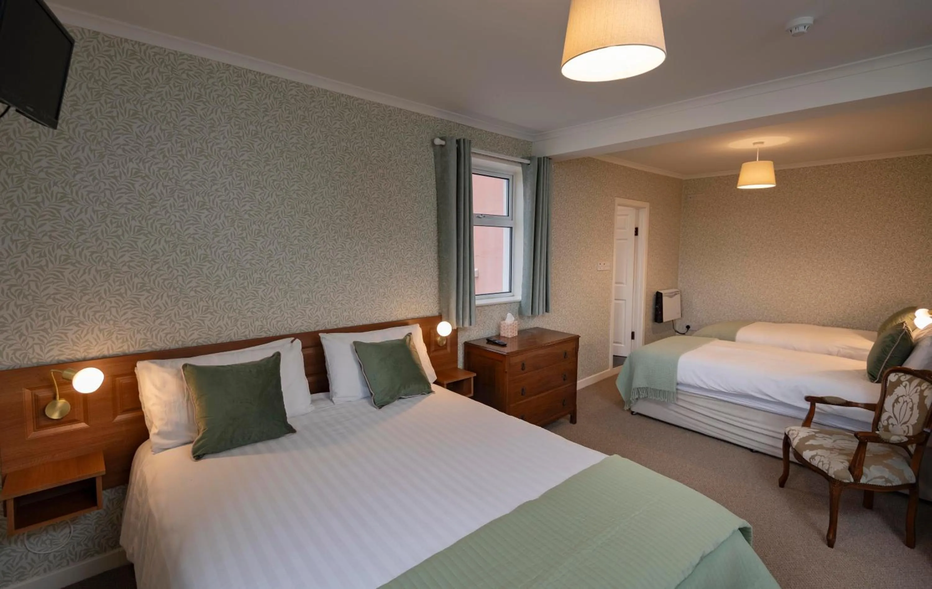 Bed in Murphys Farmhouse B&B