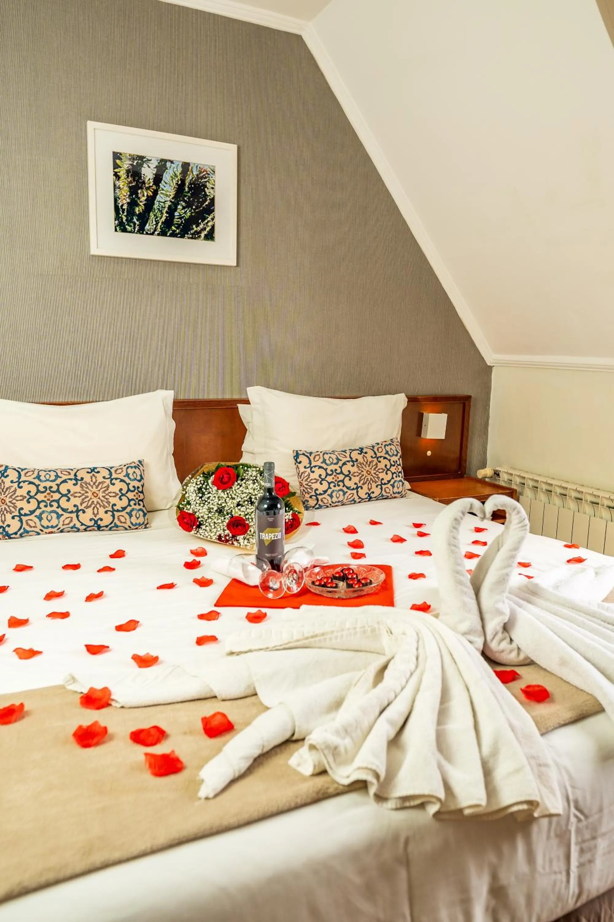 Bed in Pousada Campos de Provence Campos do Jordão