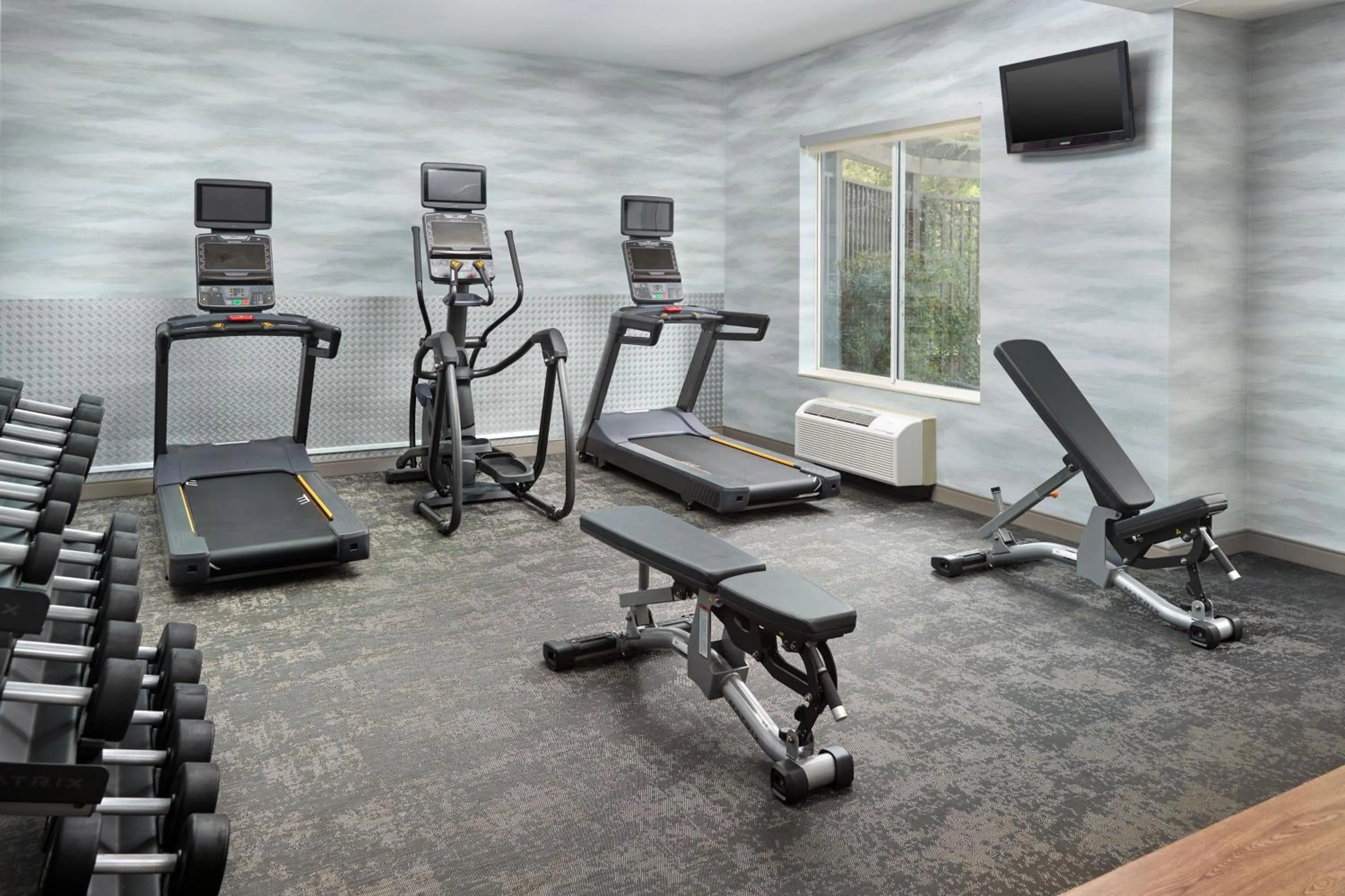 Fitness centre/facilities in Fairfield Inn & Suites by Marriott Anderson Clemson