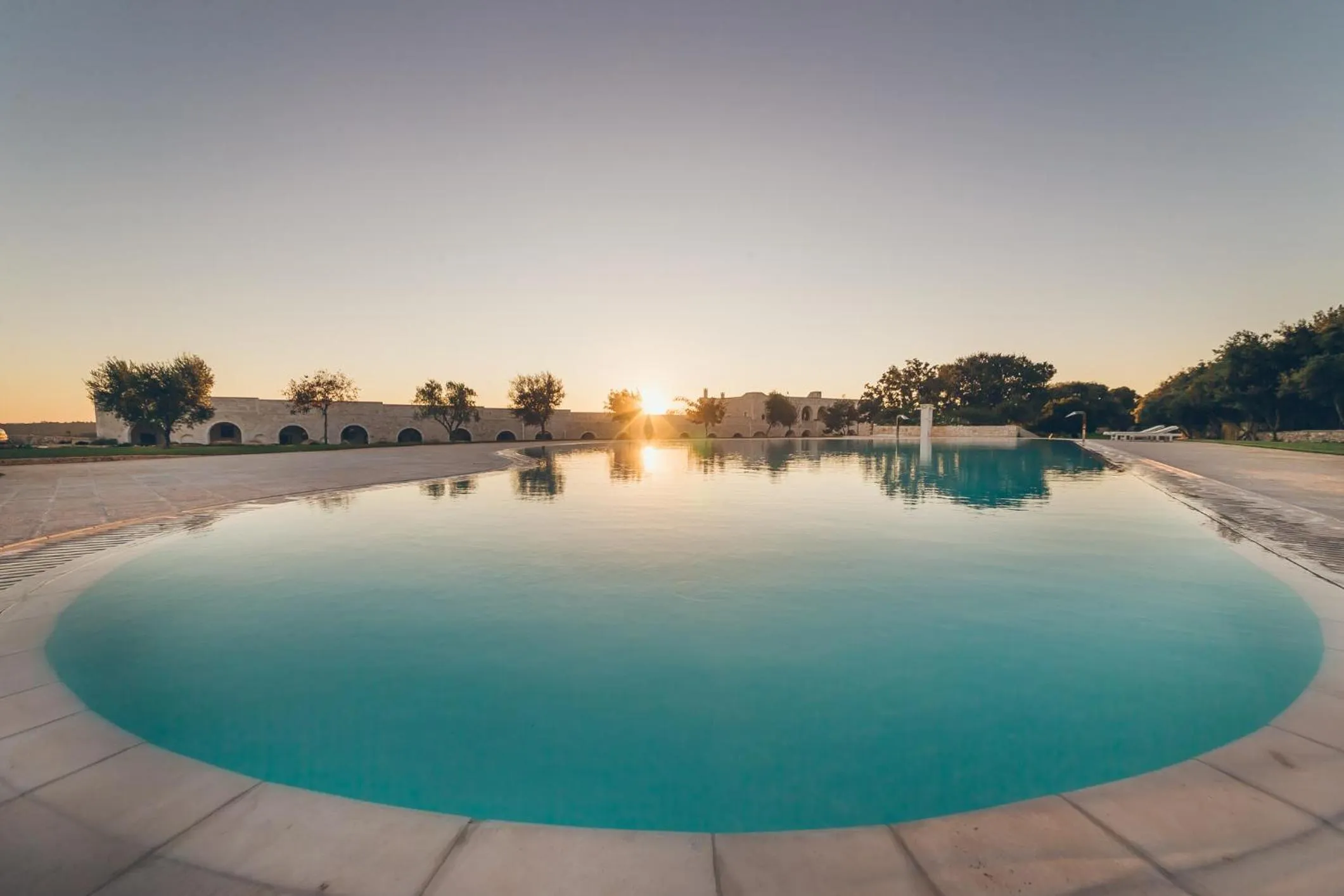 Swimming pool in Masseria Grieco