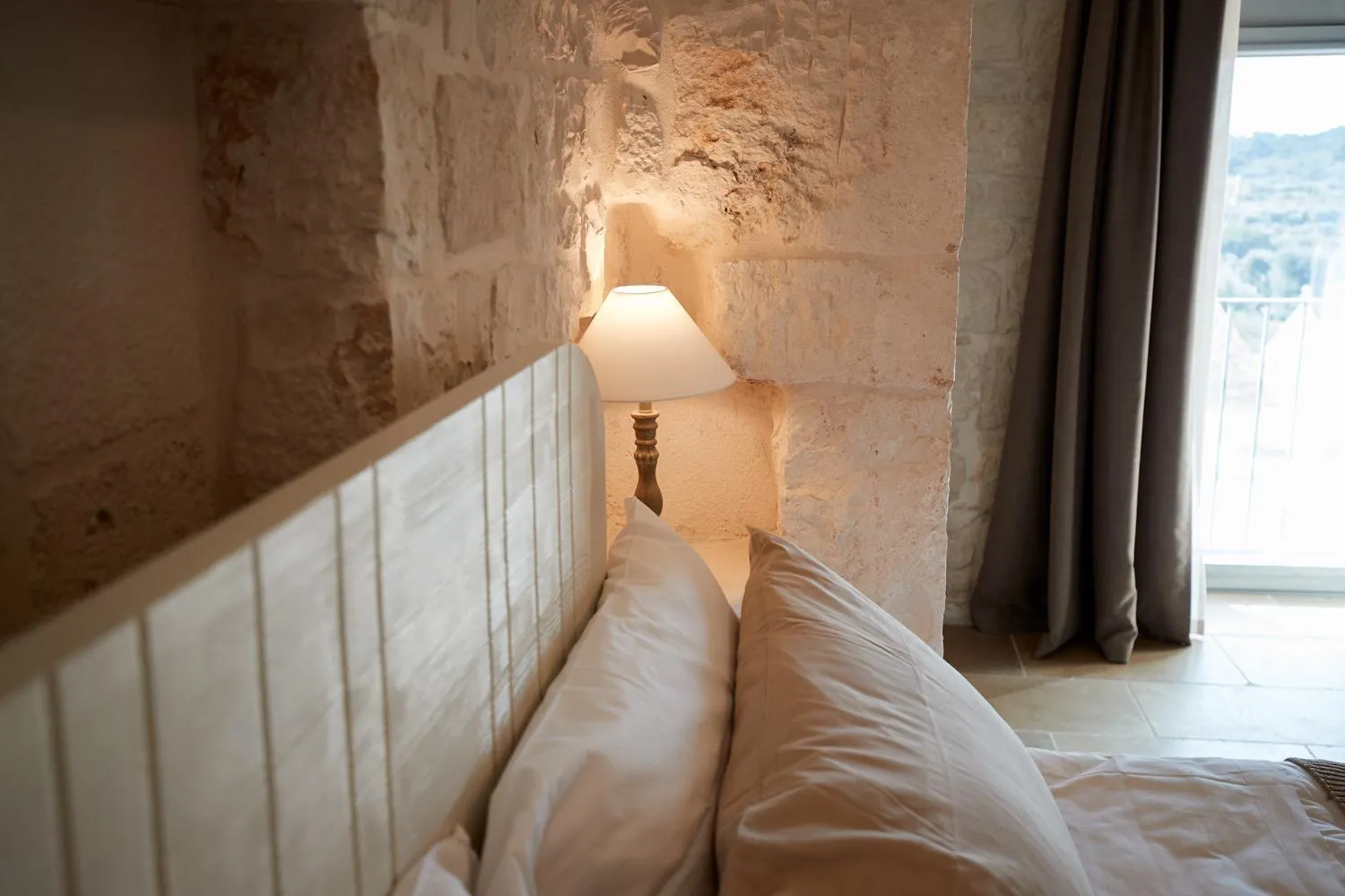 Bed in Masseria Grieco