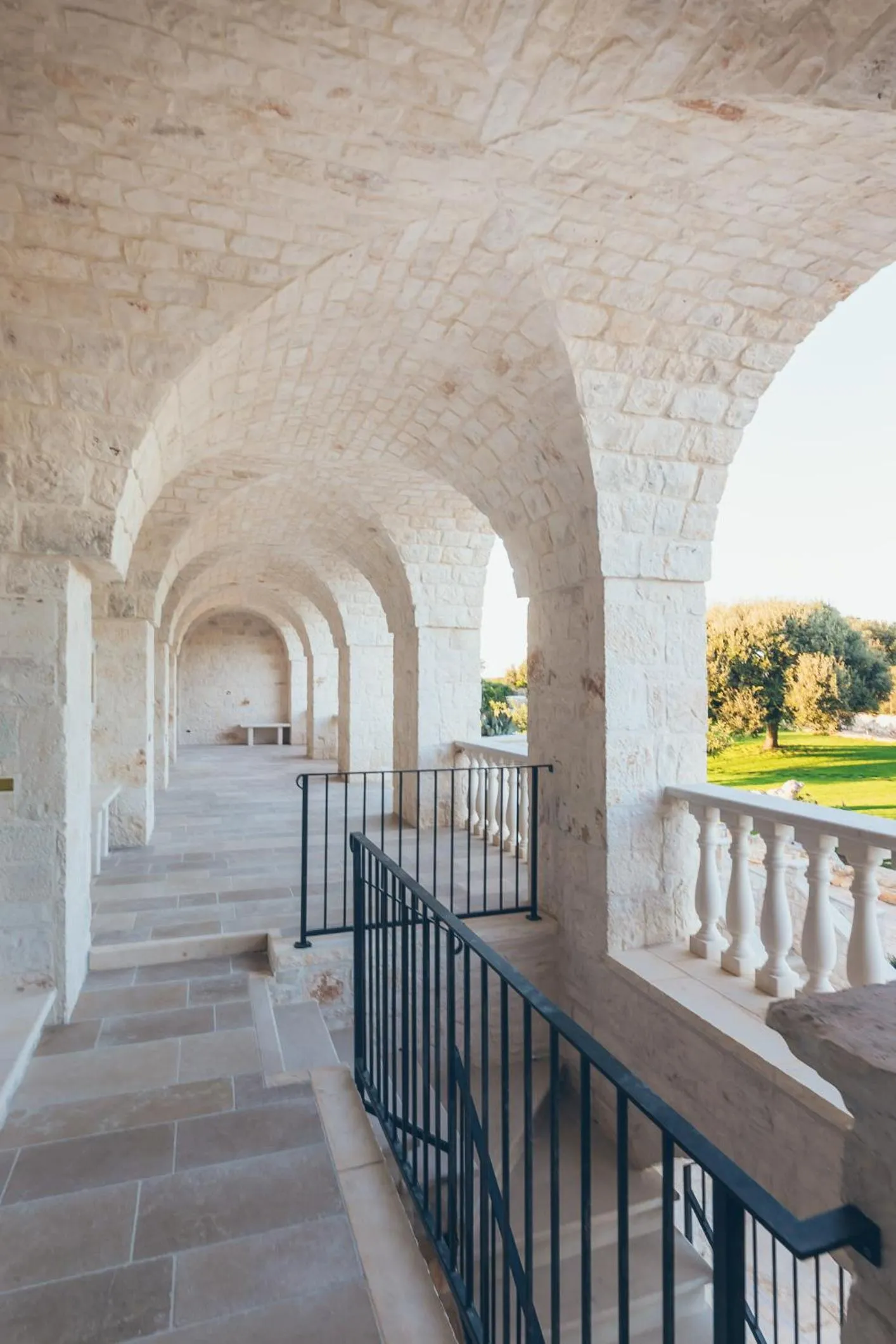 Patio in Masseria Grieco