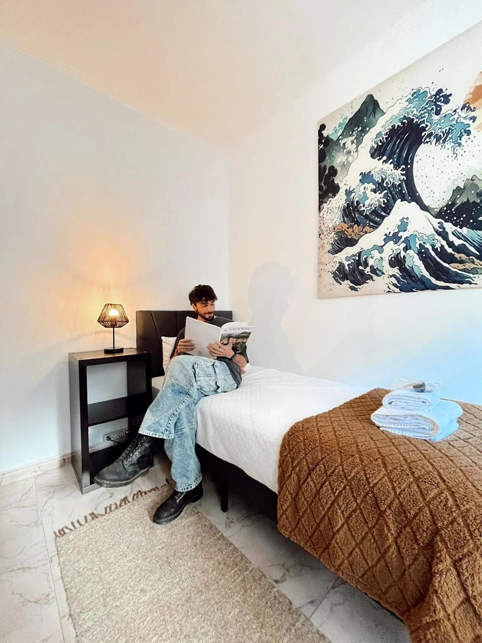 Bedroom, Bed in Gardens Guest House