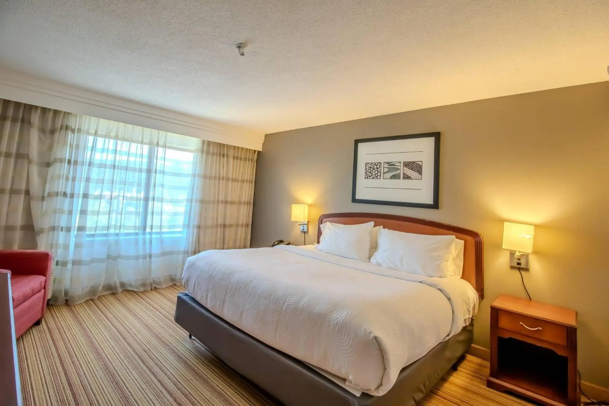 Bedroom, Bed in Country Inn & Suites by Radisson, Convention Center