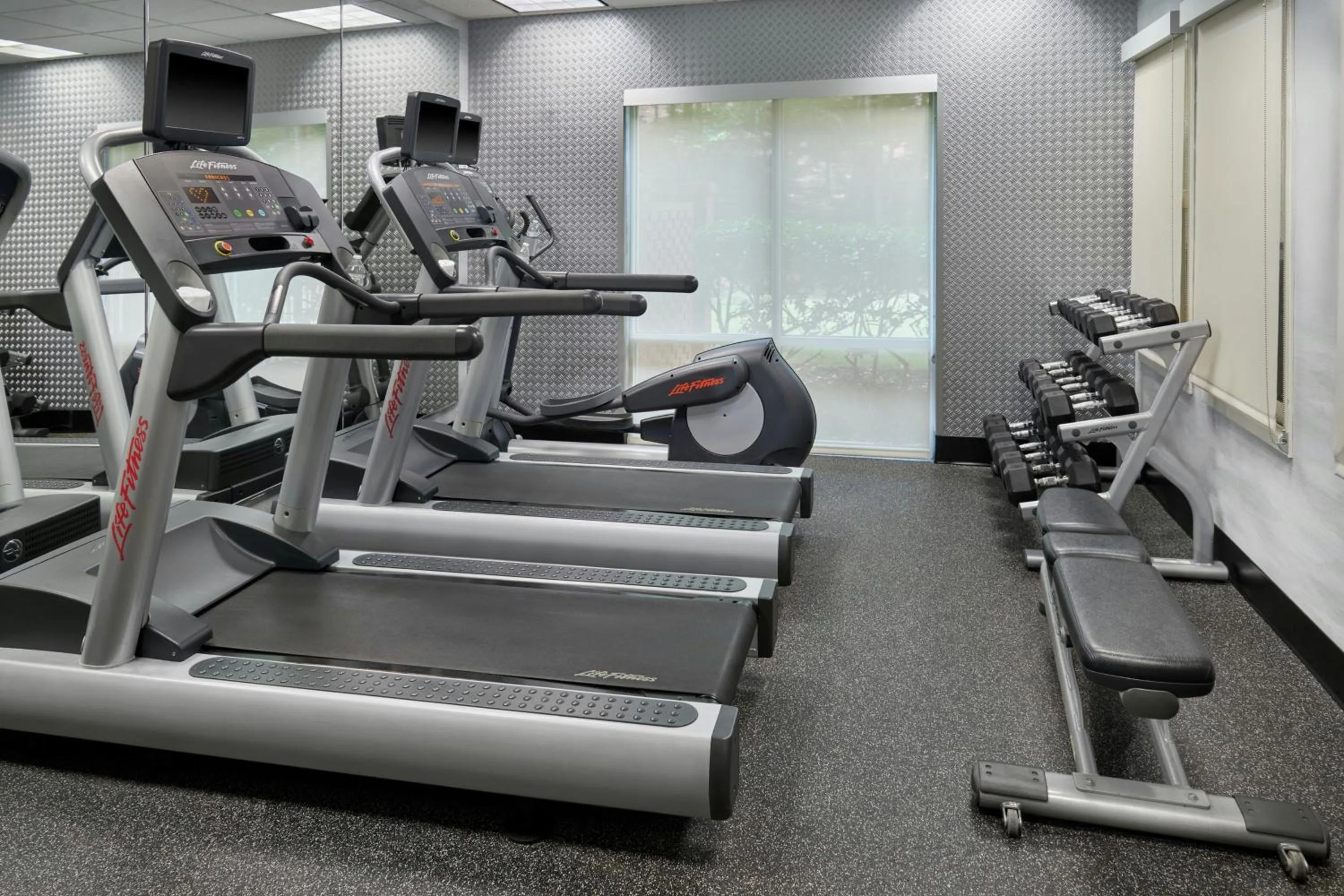 Fitness centre/facilities in Fairfield Inn & Suites Cartersville