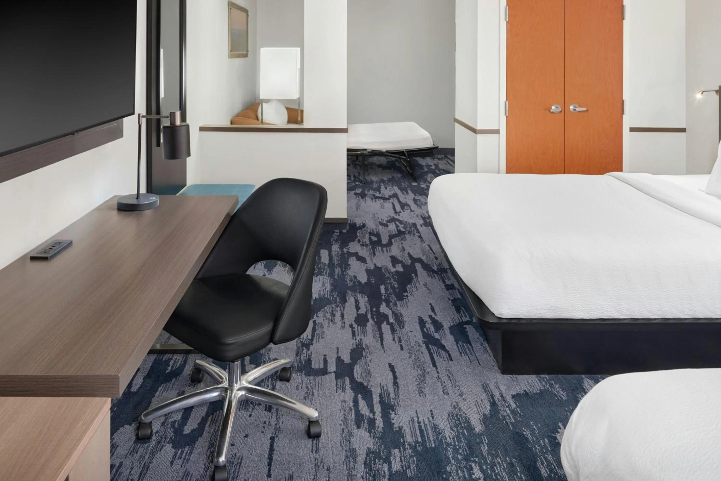 Bedroom, Bed in Fairfield Inn & Suites Cartersville