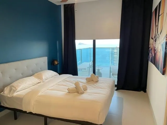Bed in Sunset Drive Benidorm by Mar Holidays