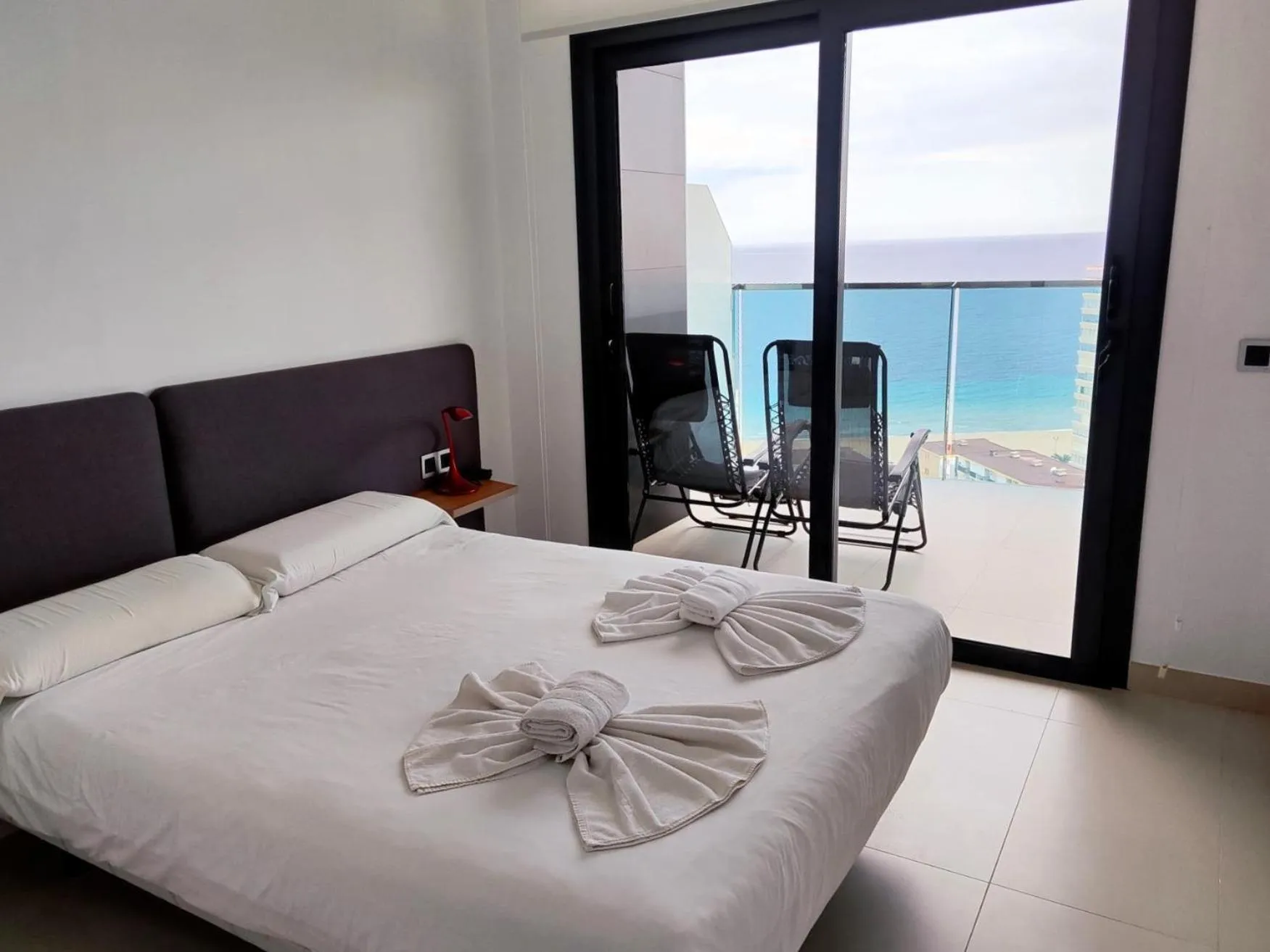 Bed in Sunset Drive Benidorm by Mar Holidays