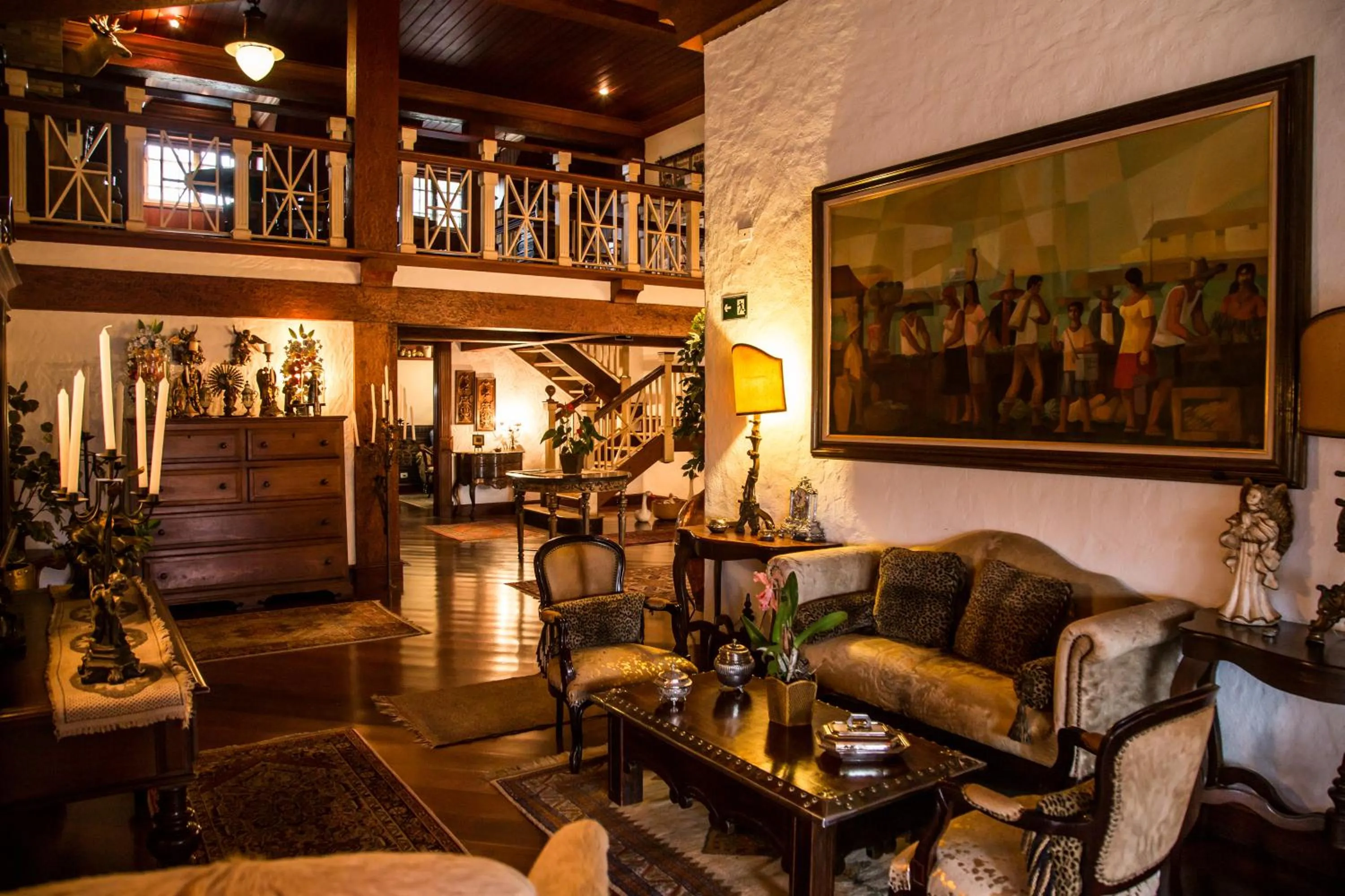 Living room in Chateau La Villette