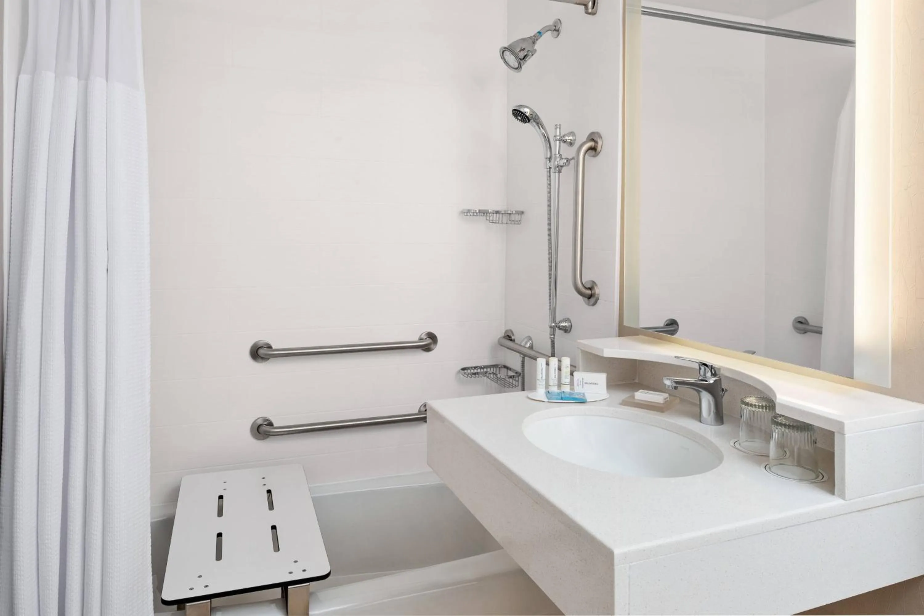 Bathroom in SpringHill Suites Austin Round Rock