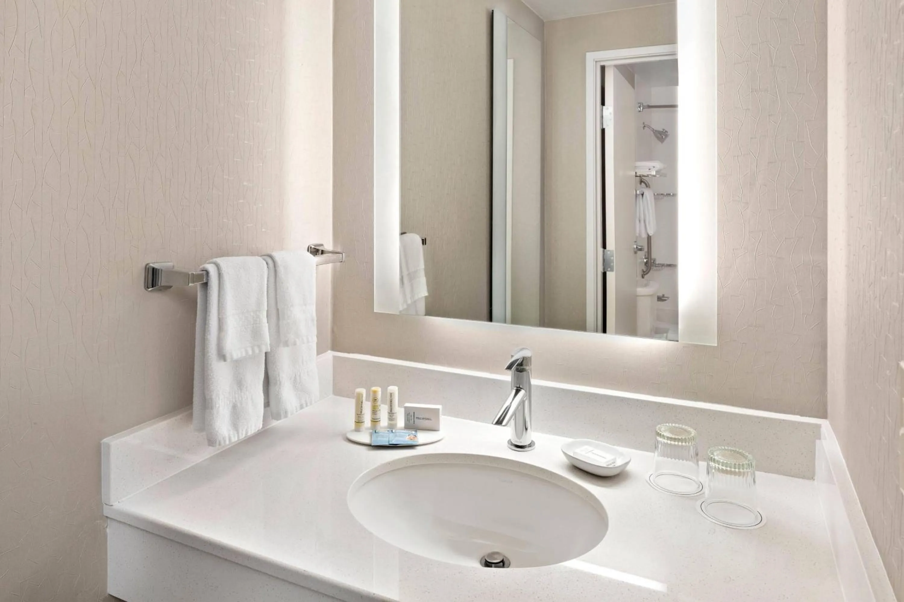 Bathroom in SpringHill Suites Austin Round Rock