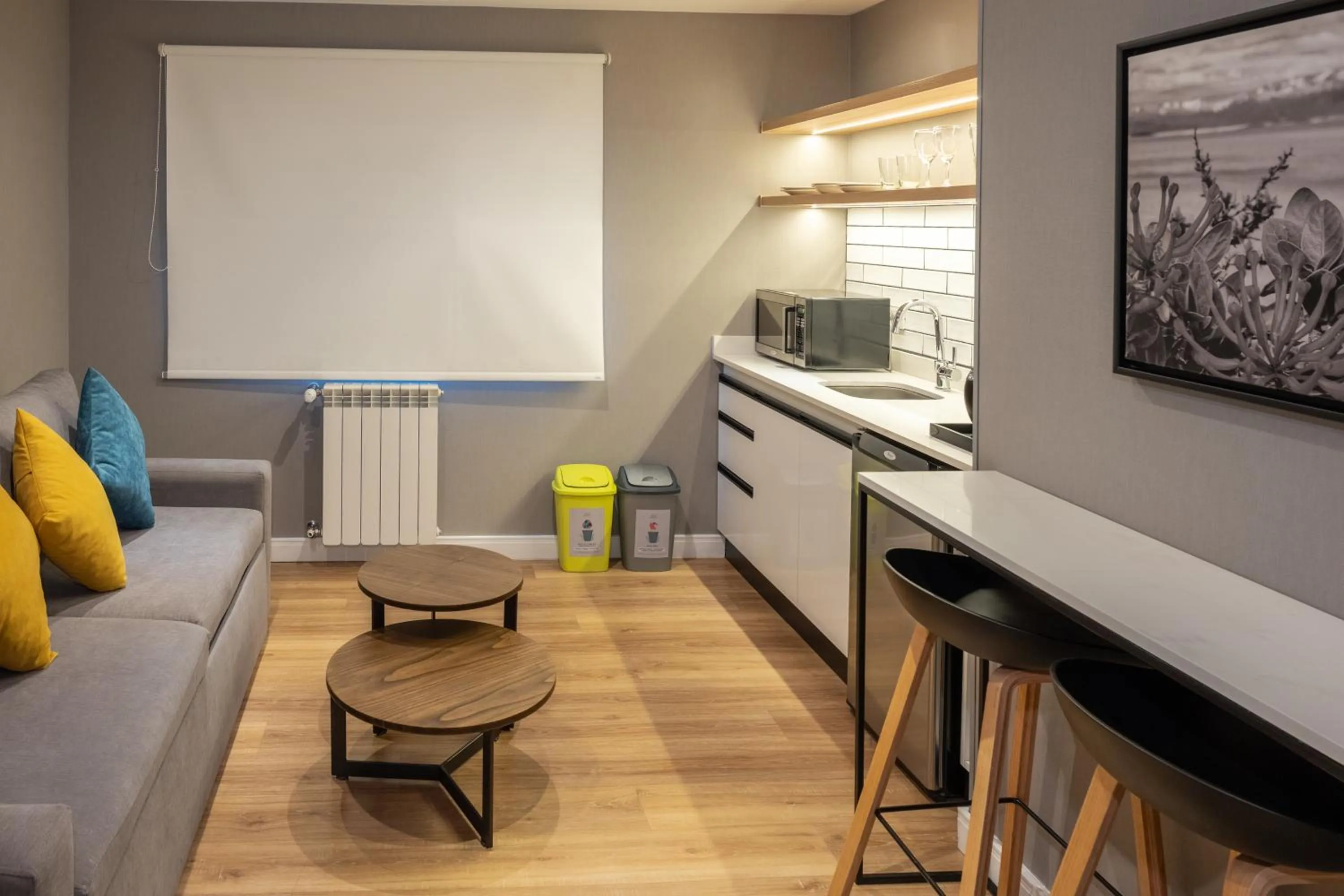 Kitchen or kitchenette in Alto Andino Hotel