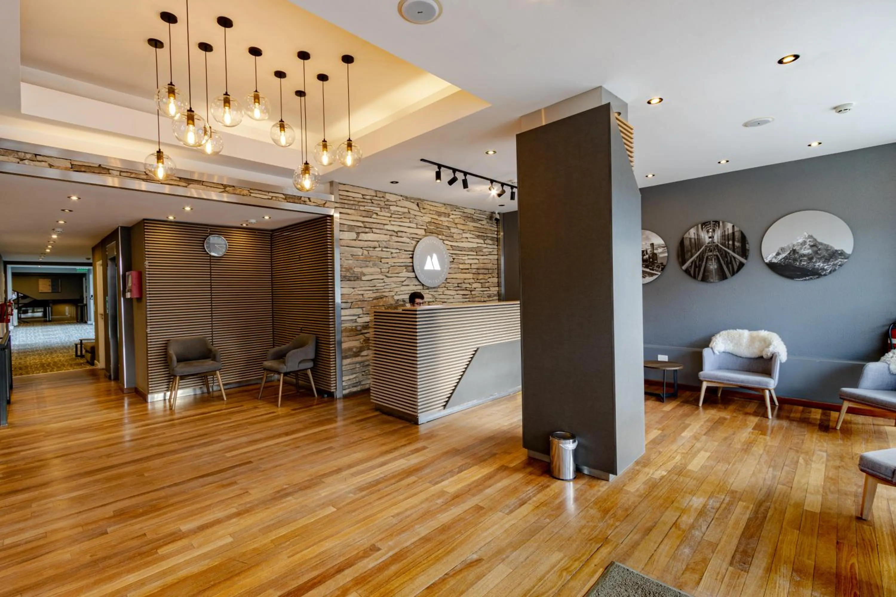 Lobby or reception in Alto Andino Hotel
