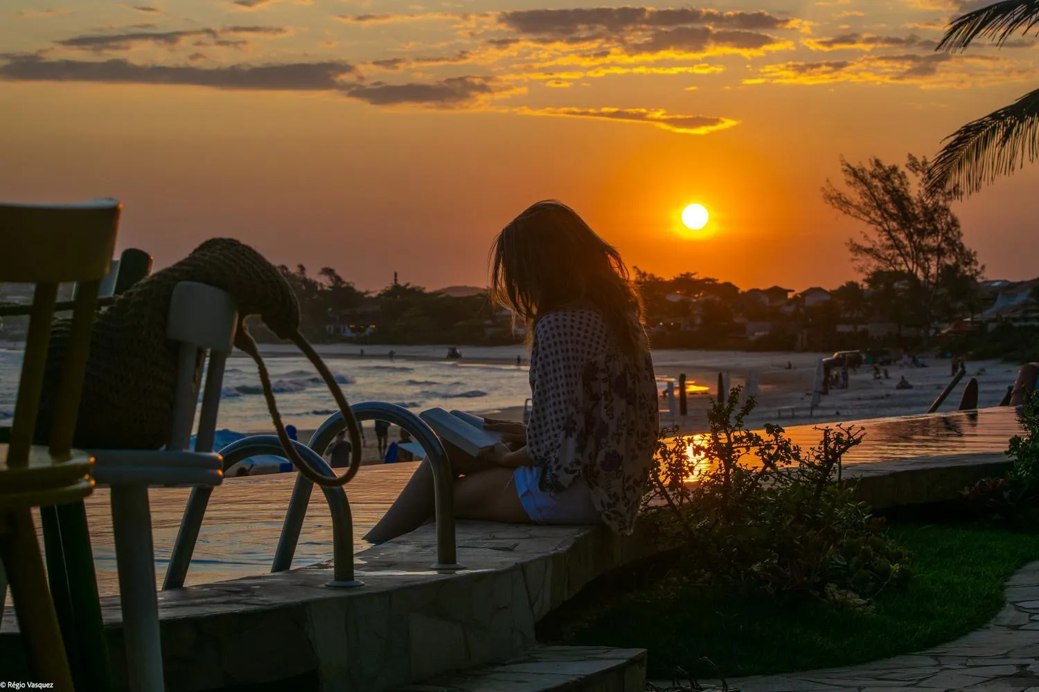 Sunset in Chez Pitu Praia Hotel