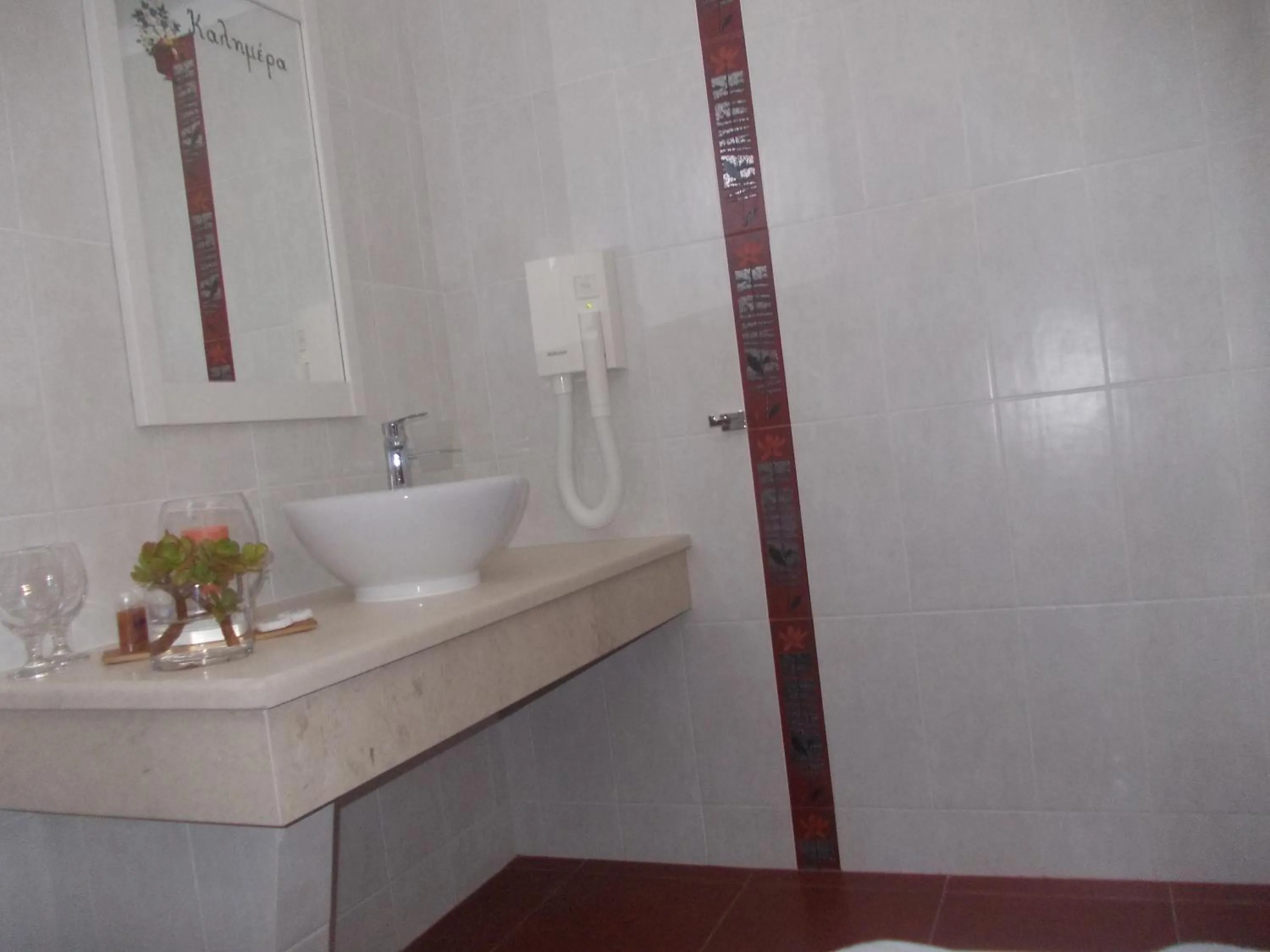 Bathroom in Alkyoni Beach Hotel