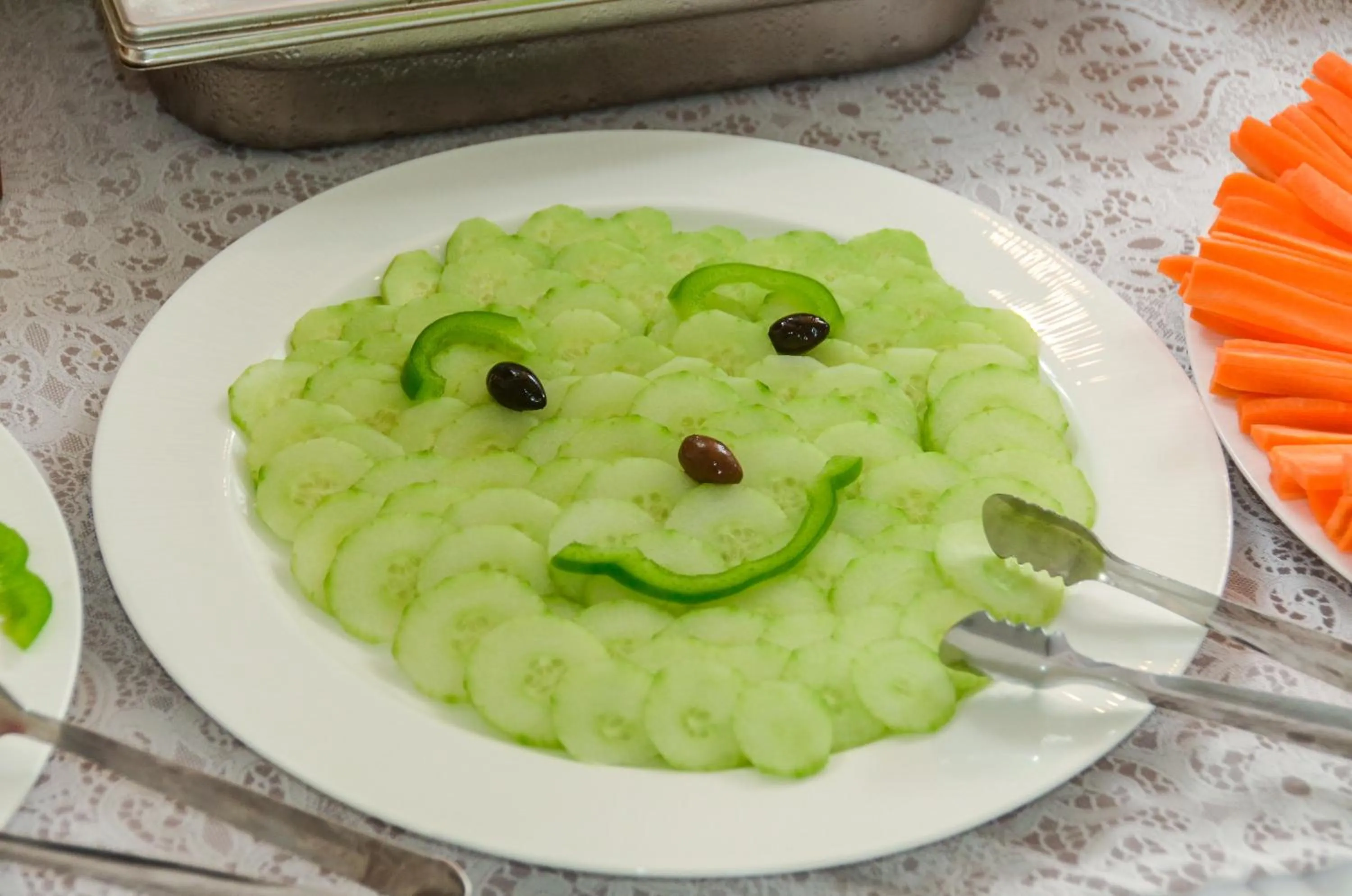 Buffet breakfast in Alkyoni Beach Hotel