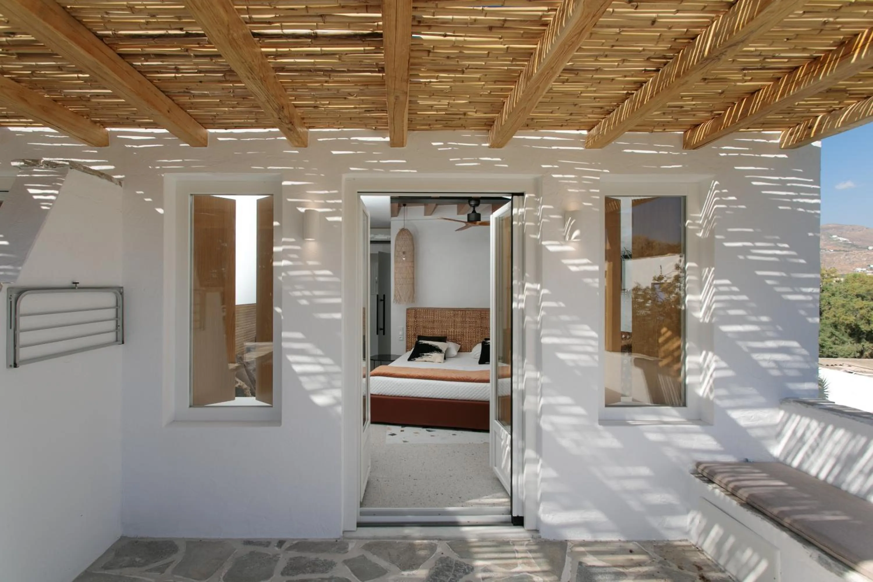 Balcony/Terrace in Alkyoni Beach Hotel