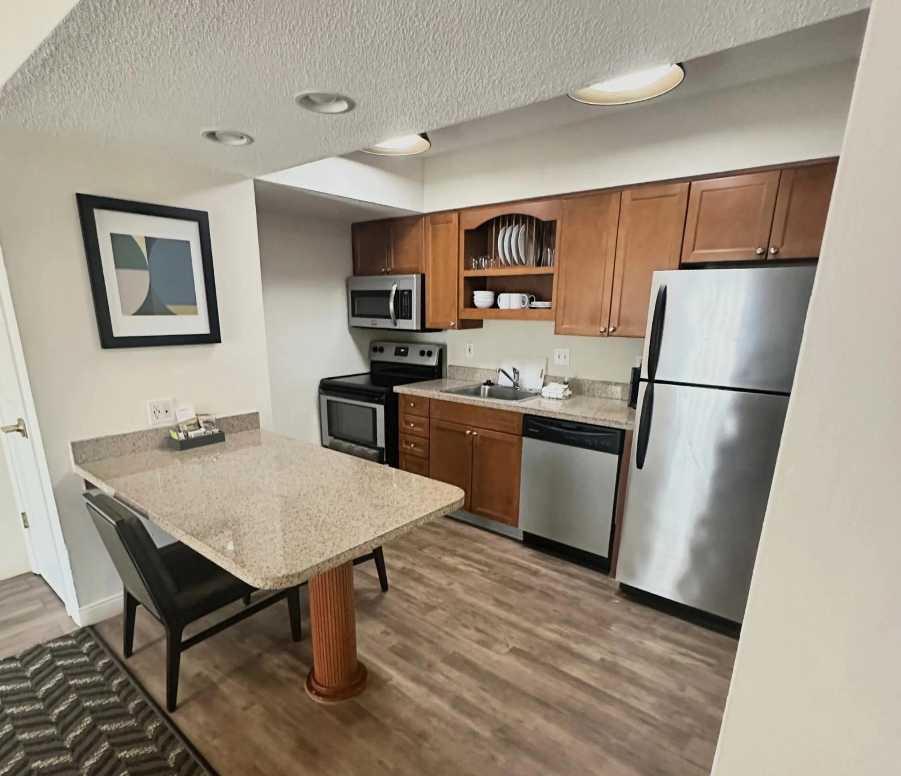 Kitchen or kitchenette in Residence Inn Hartford Windsor