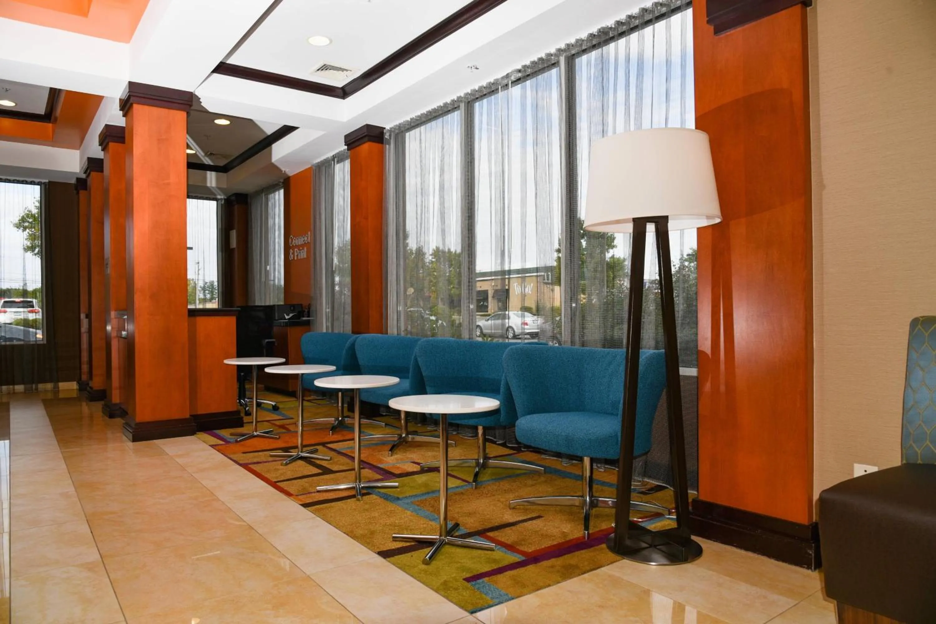 Lobby or reception in Fairfield Inn Hartford Airport
