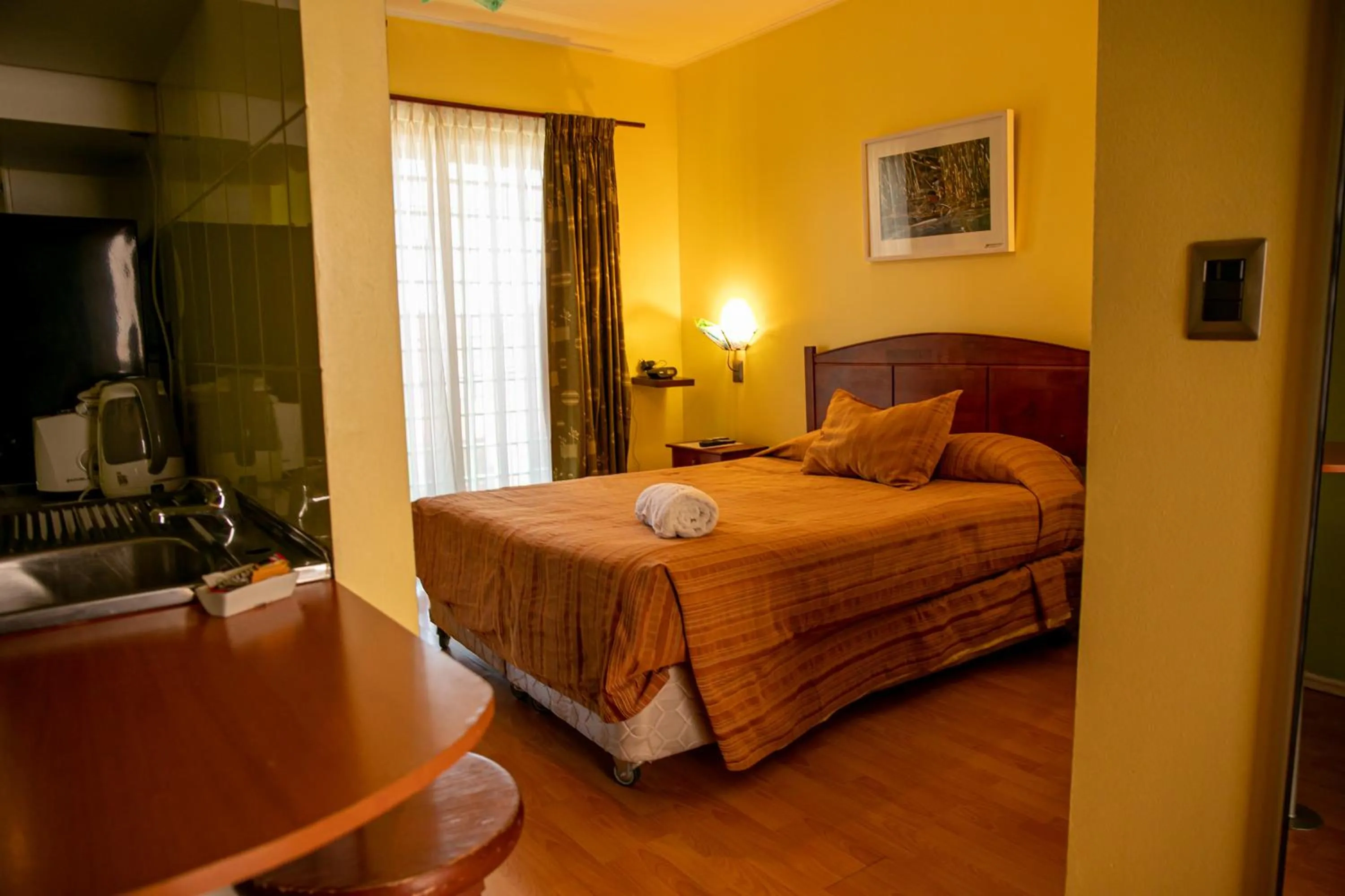 Bed in Ayelen Apart Hotel