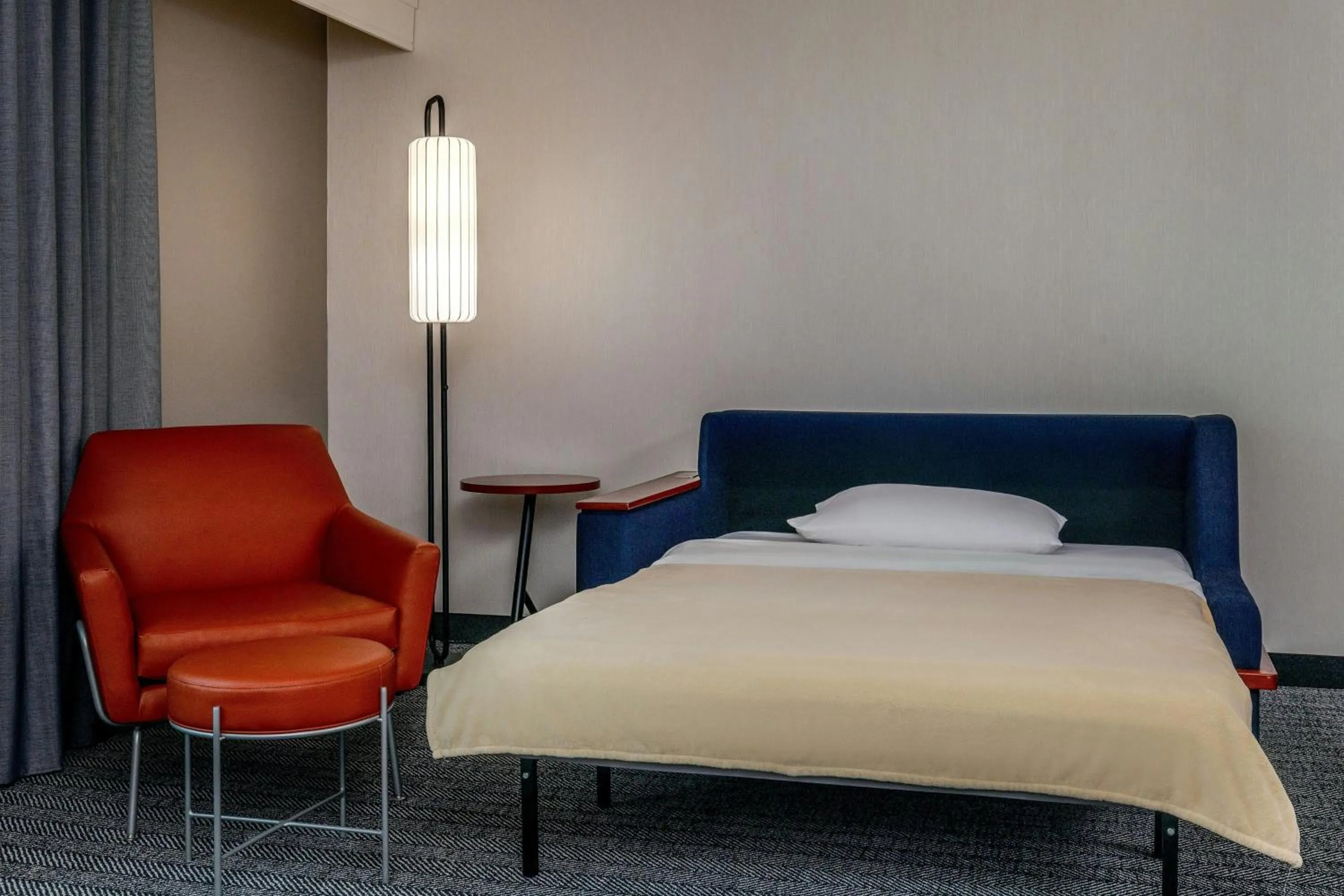 Photo of the whole room, Bed in Courtyard Hadley Amherst