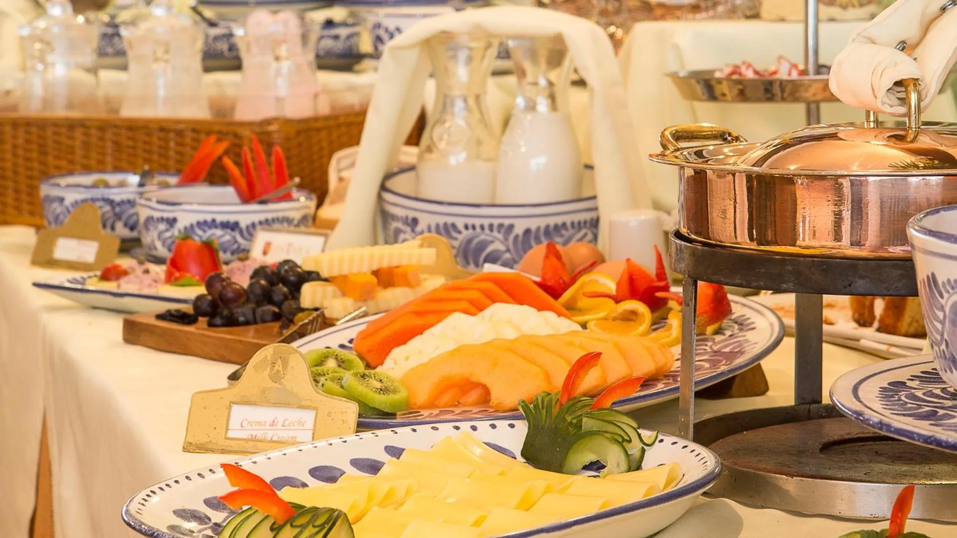 Buffet breakfast in Antara Hotel & Suites - Miraflores