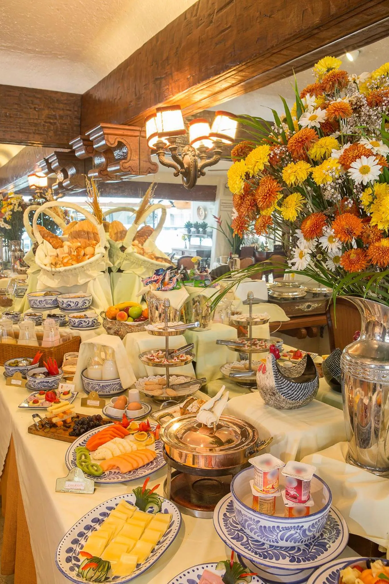 Buffet breakfast in Antara Hotel & Suites - Miraflores