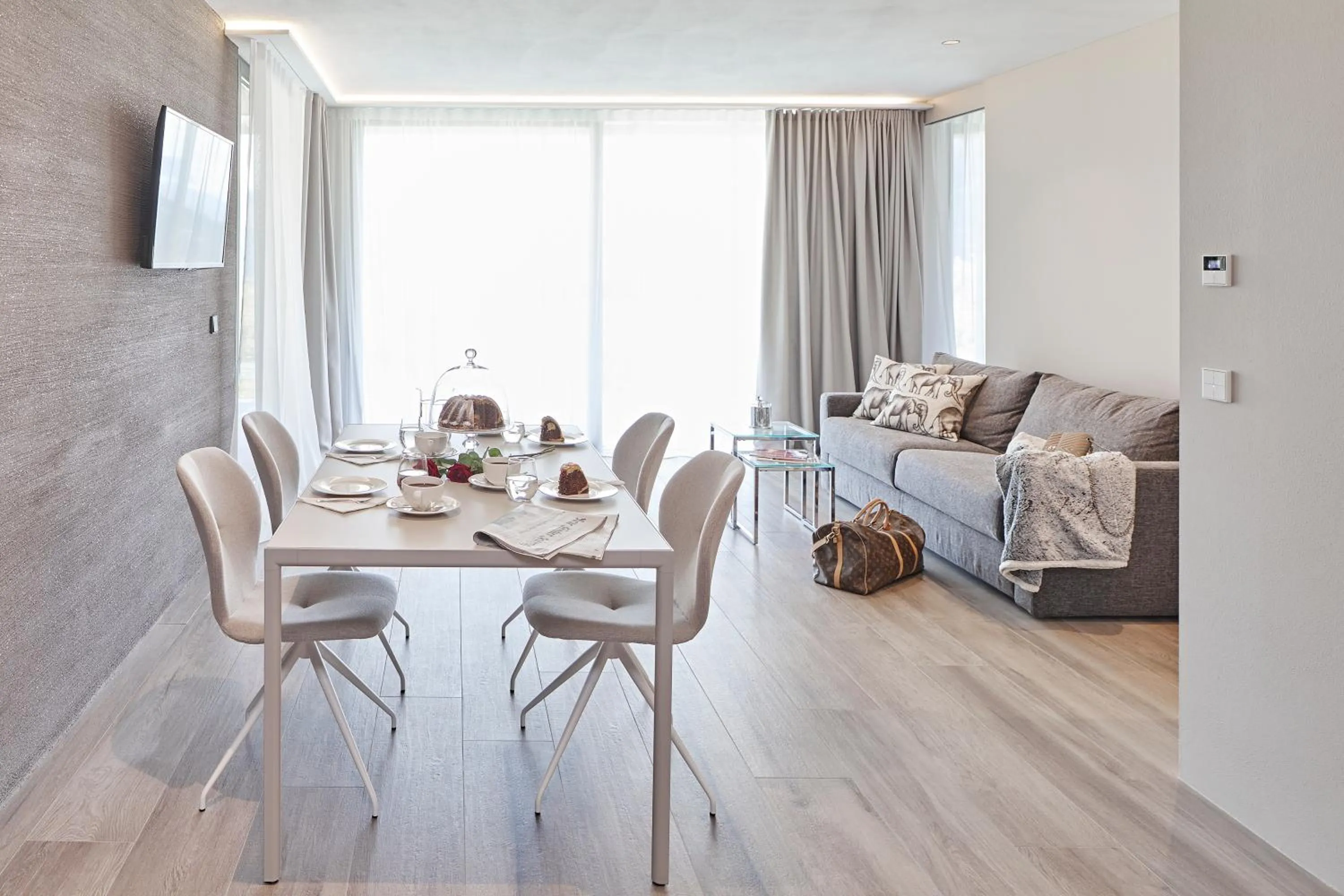 Living room in The View Luxury Suites