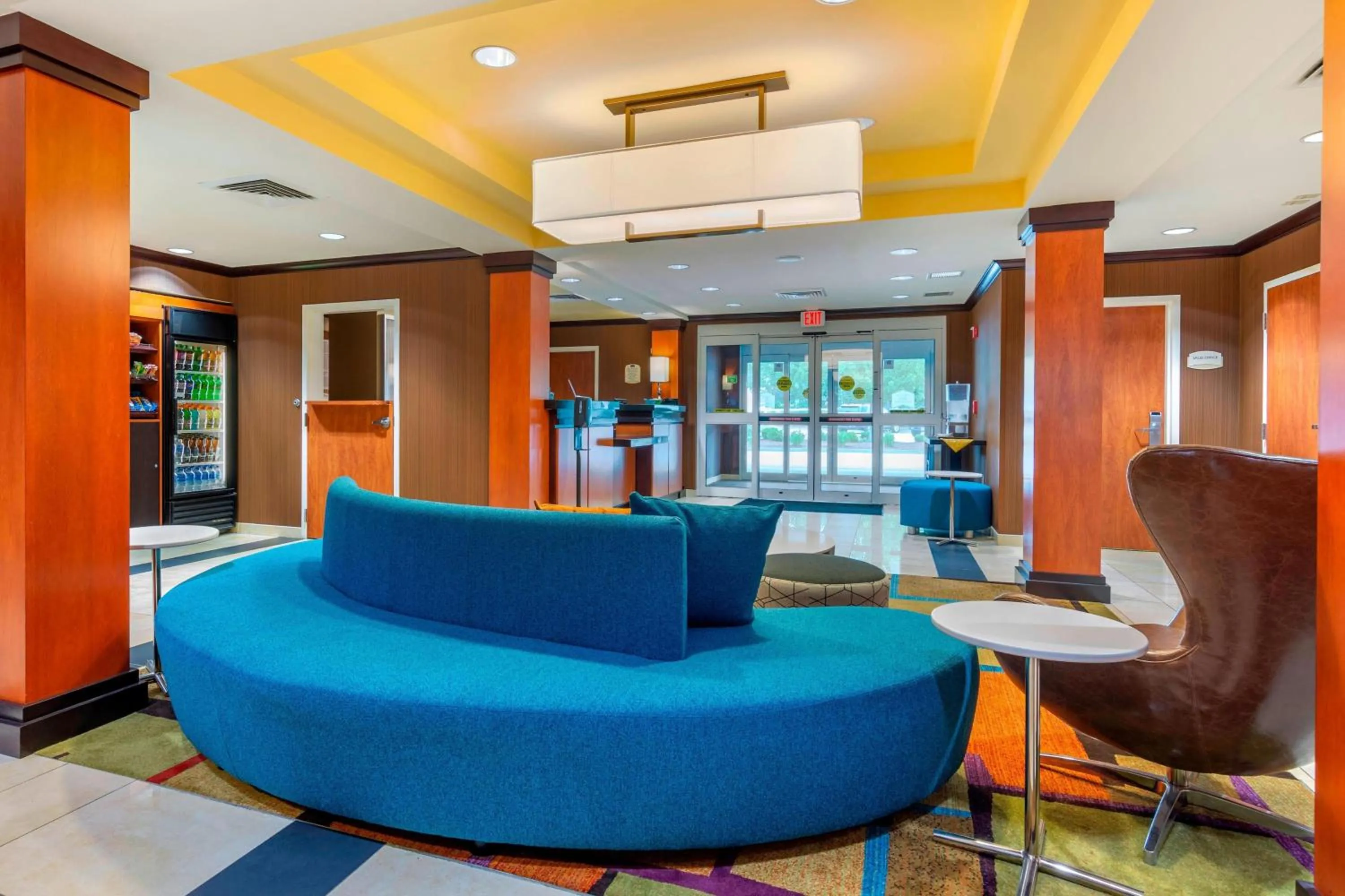 Lobby or reception in Fairfield Inn & Suites Hooksett