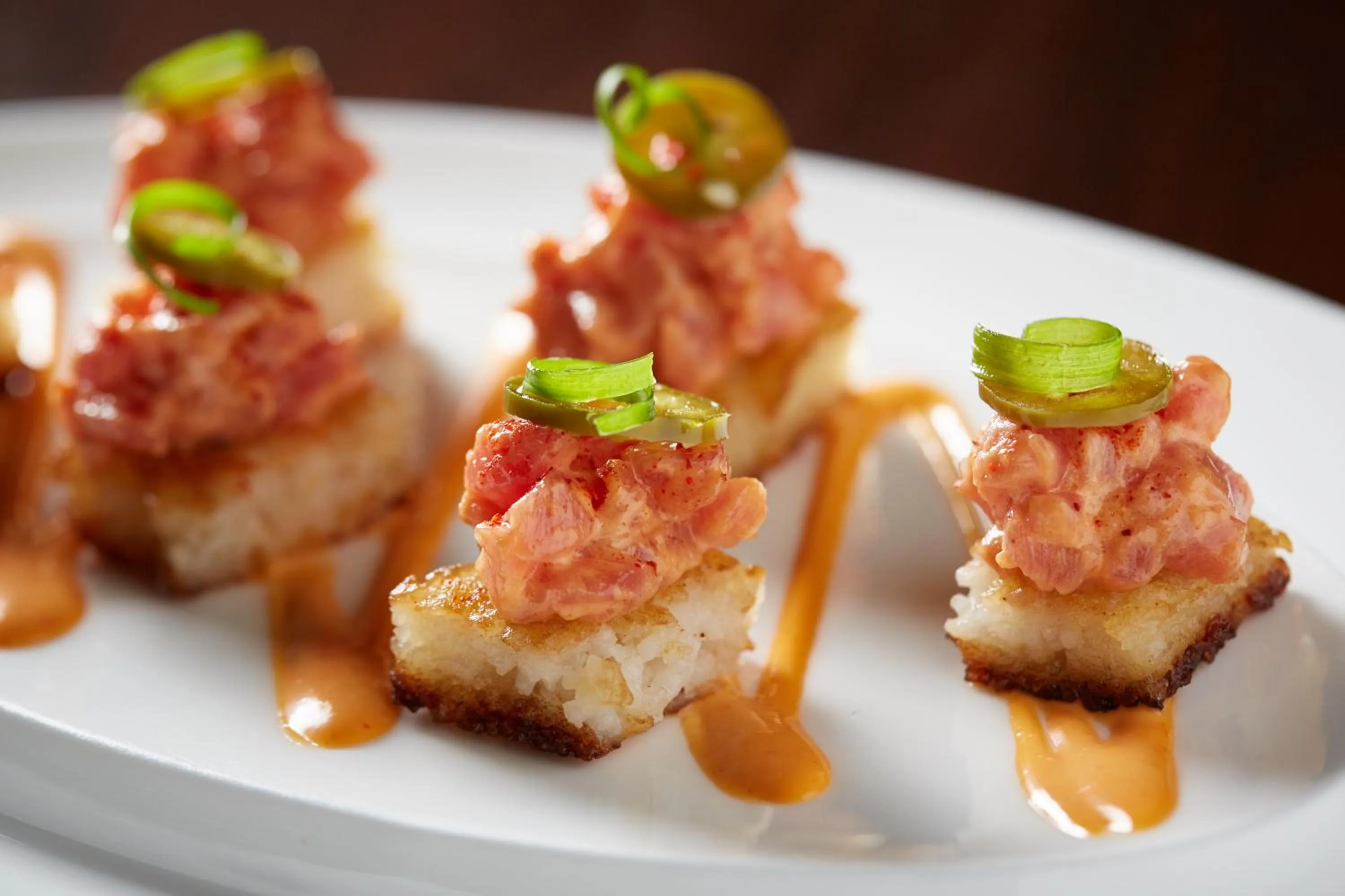 Food close-up in Four Seasons Hotel New York