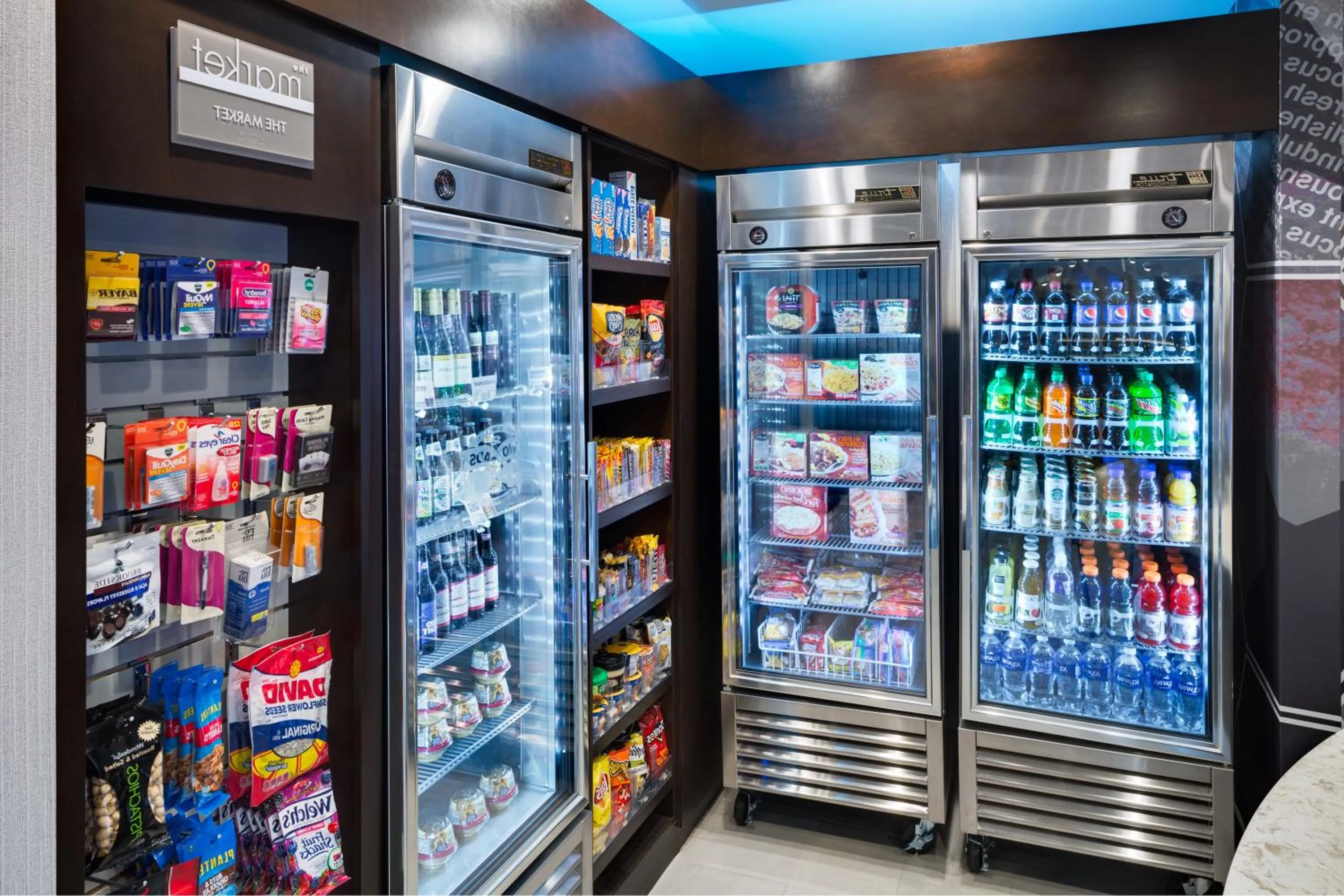 On-site shops in SpringHill Suites Milford