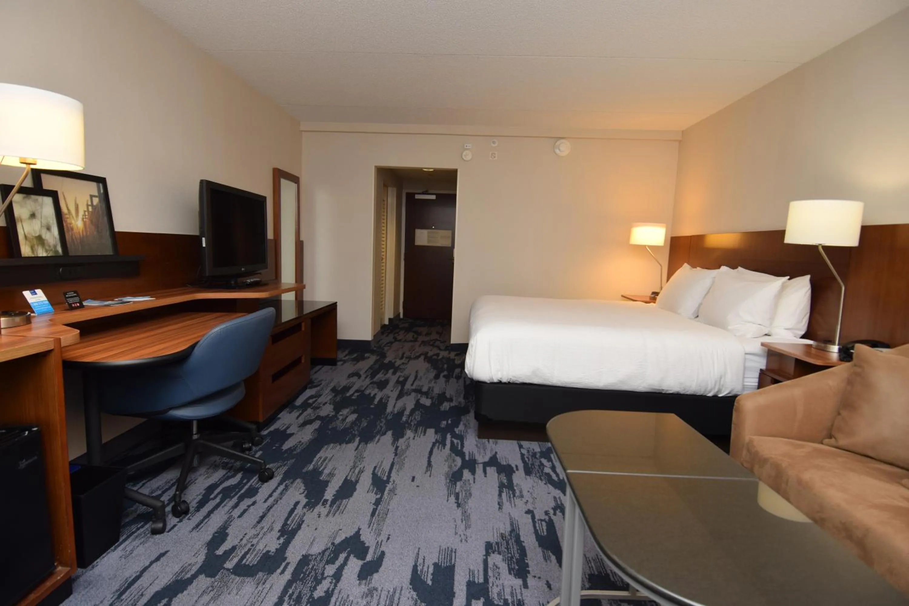 Bed in Fairfield Inn by Marriot Binghamton