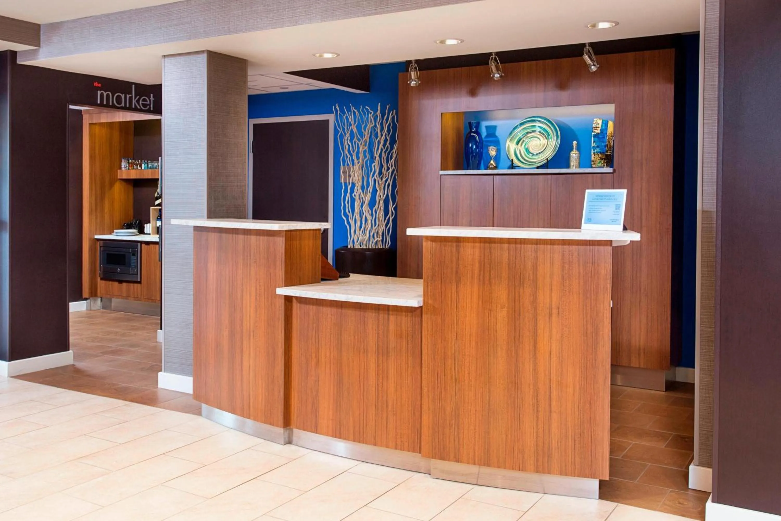 Lobby or reception in Courtyard Binghamton