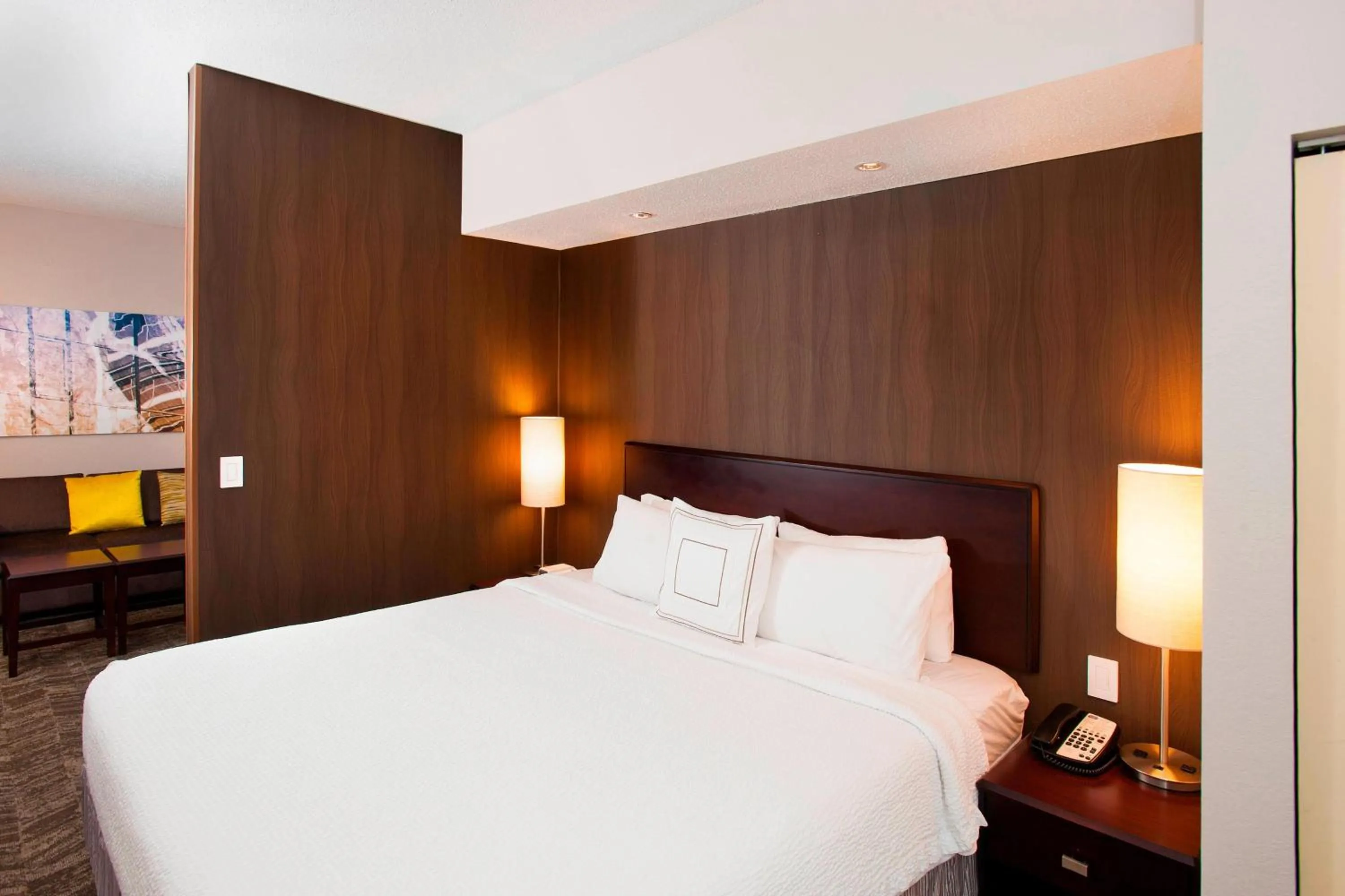 Photo of the whole room, Bed in SpringHill Suites Birmingham Colonnade