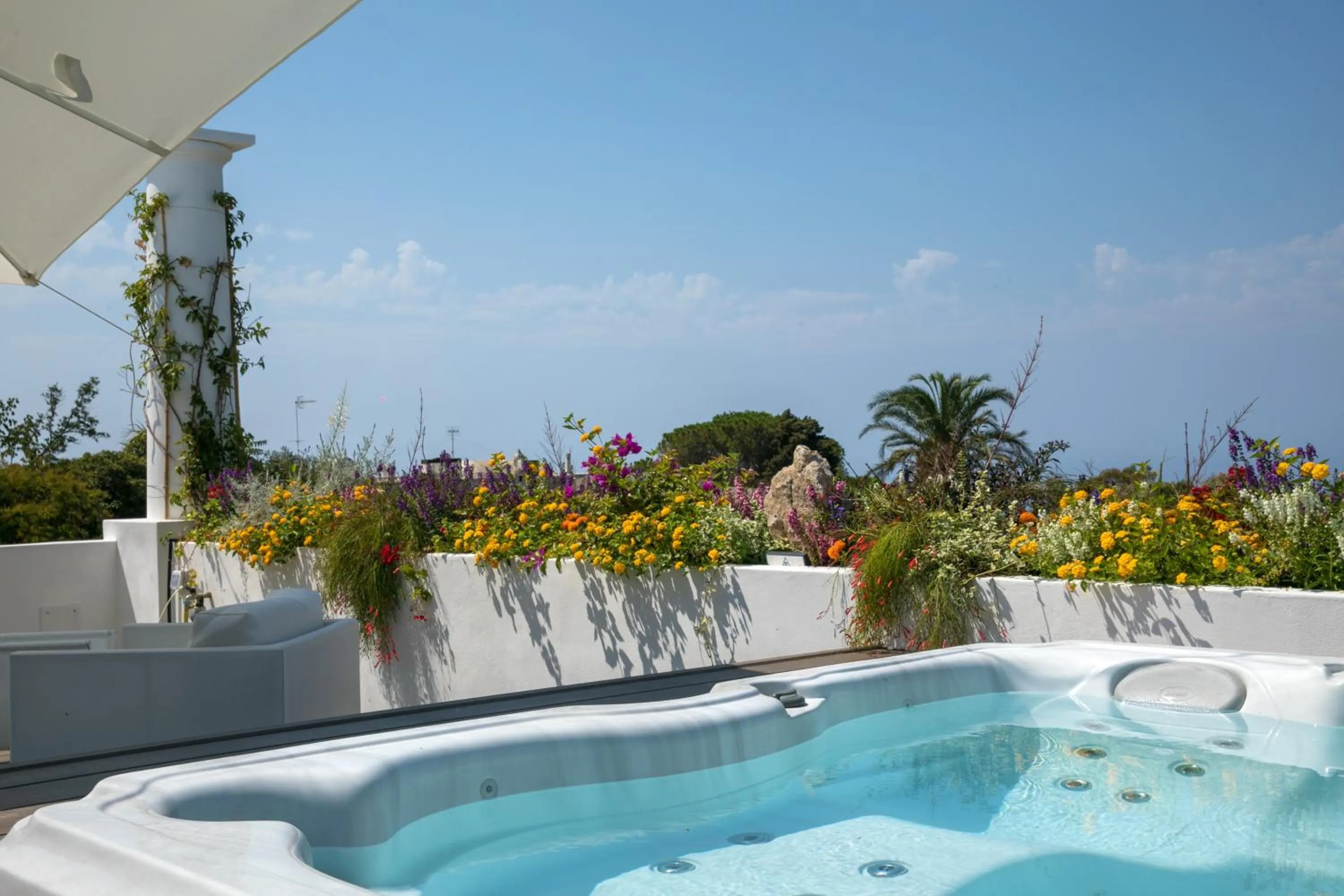 Hot Tub in Casa Cristina