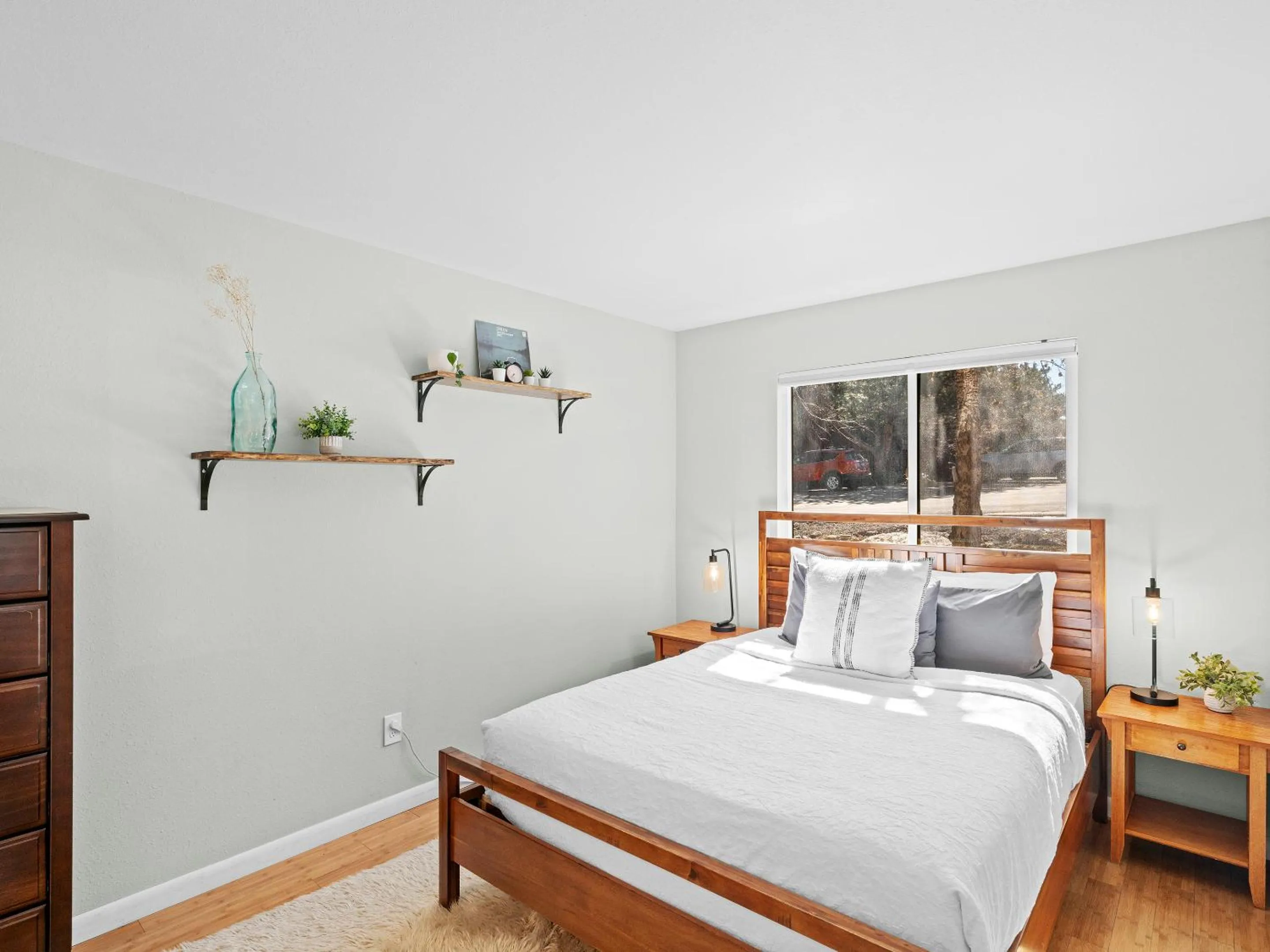 Bedroom, Bed in Red Pine Condominiums by All Seasons Resort Lodging