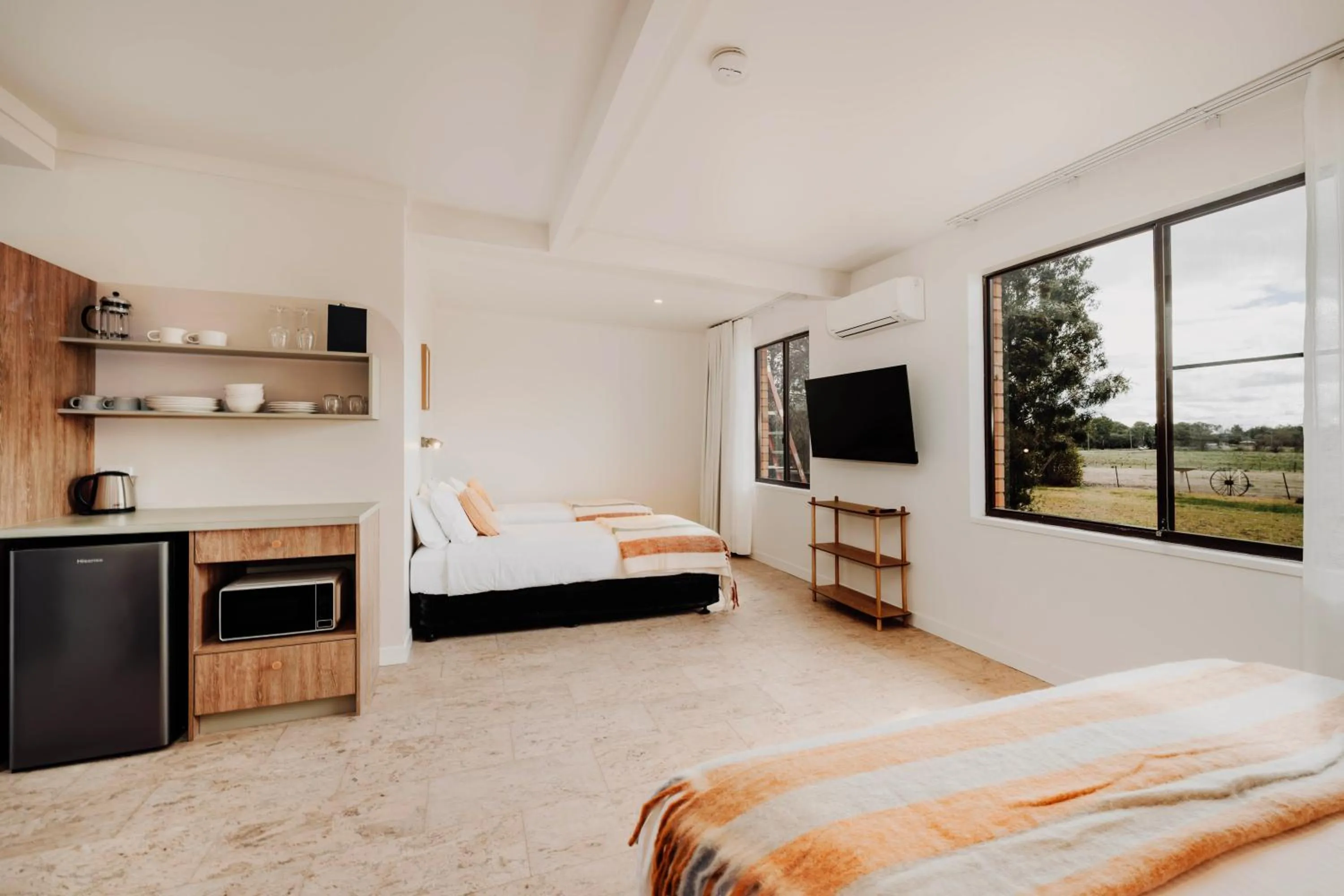 Coffee/tea facilities, Bed in The Cudgee at Mudgee