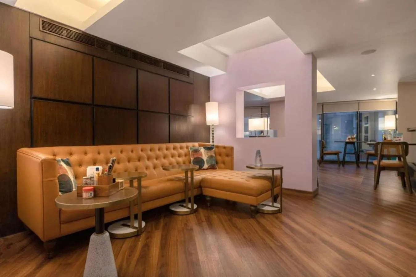 Seating area in The Mirador