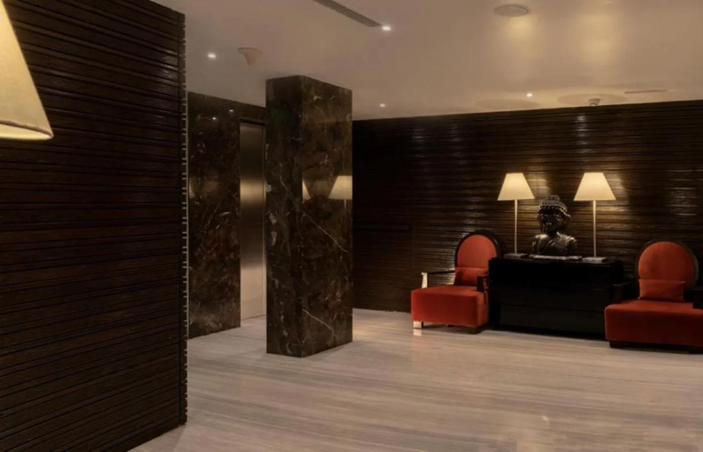 Seating area in The Mirador