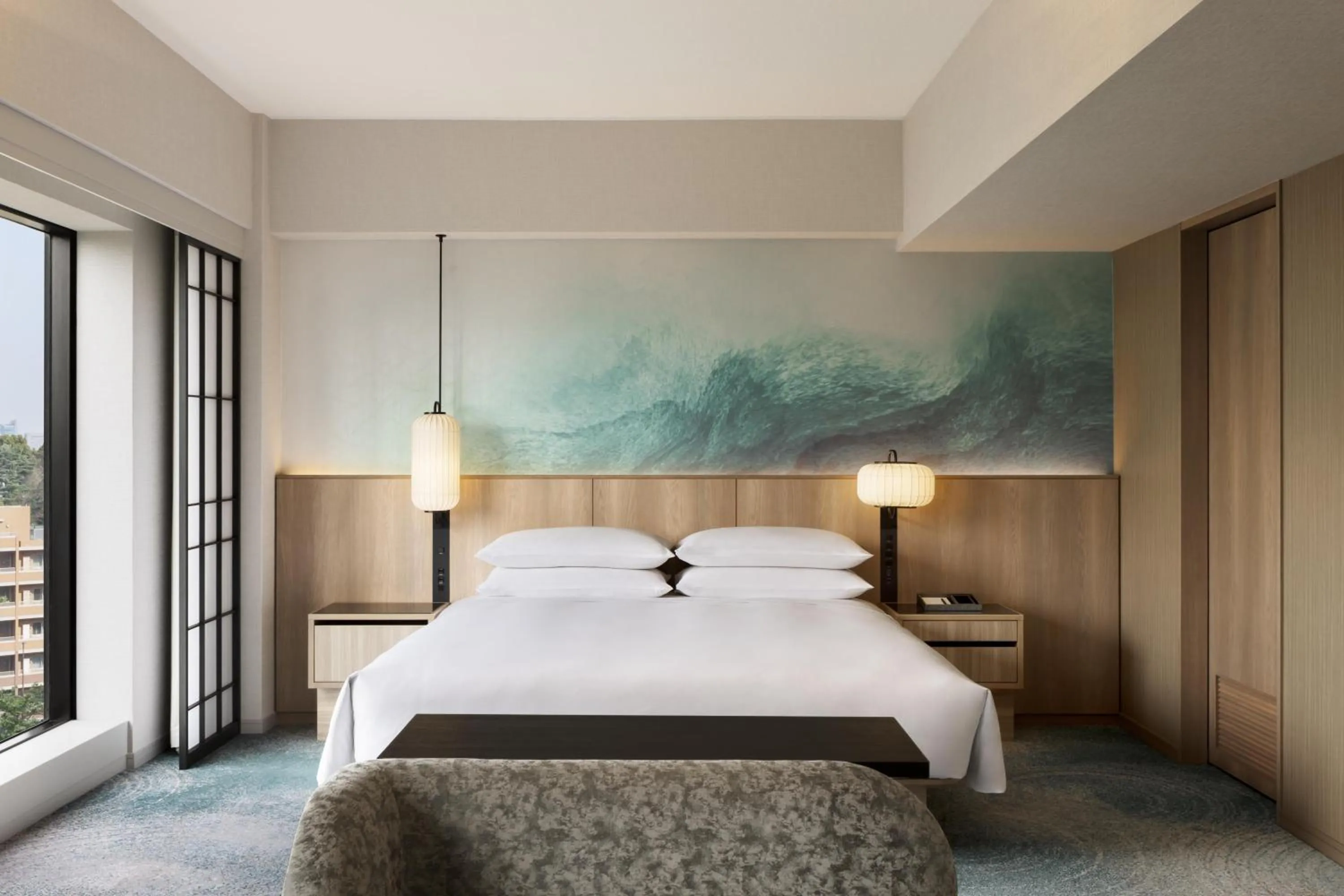 Bedroom, Bed in Sheraton Miyako Hotel Tokyo