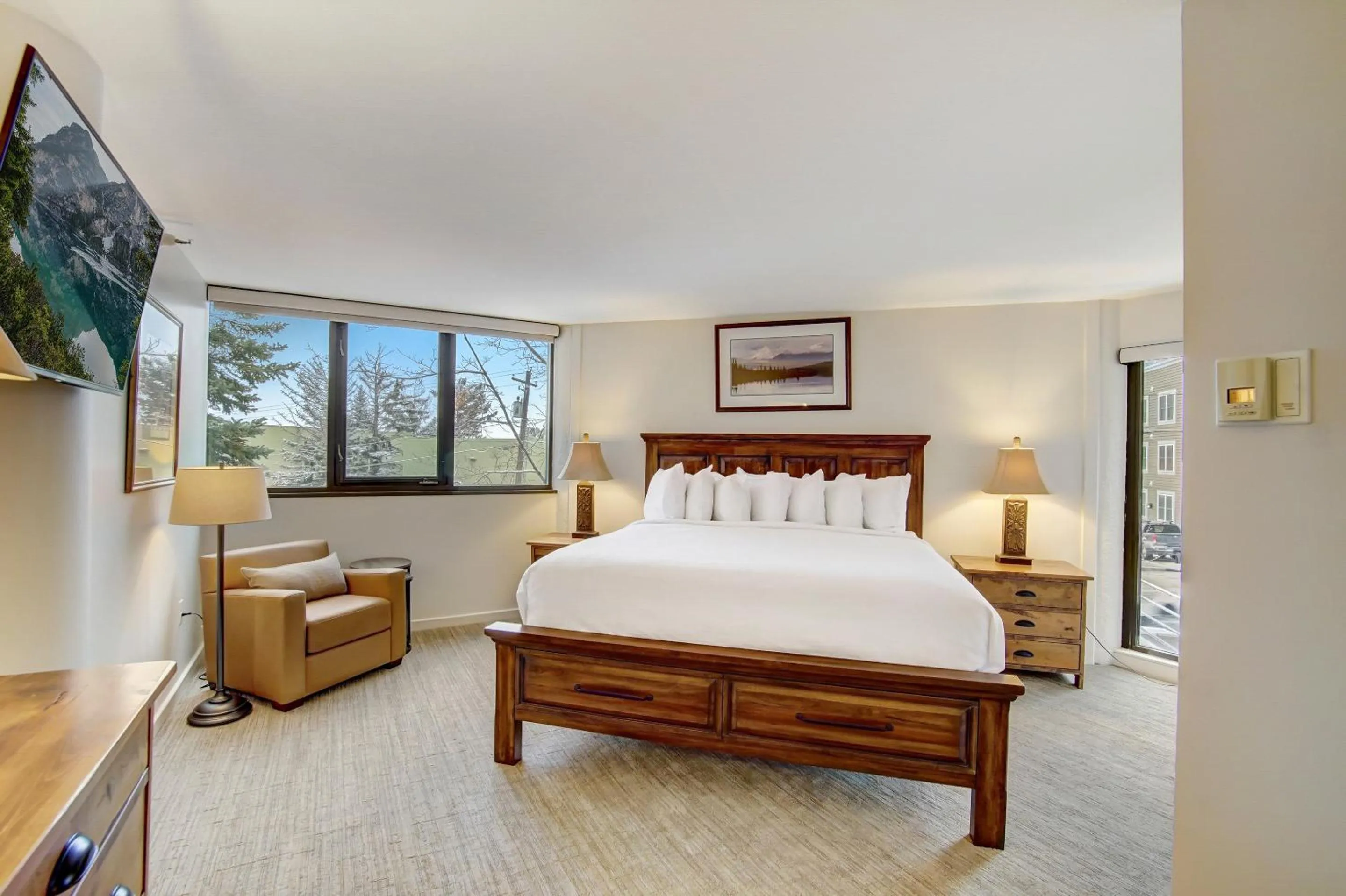 Bed in Silver King by All Seasons Resort Lodging