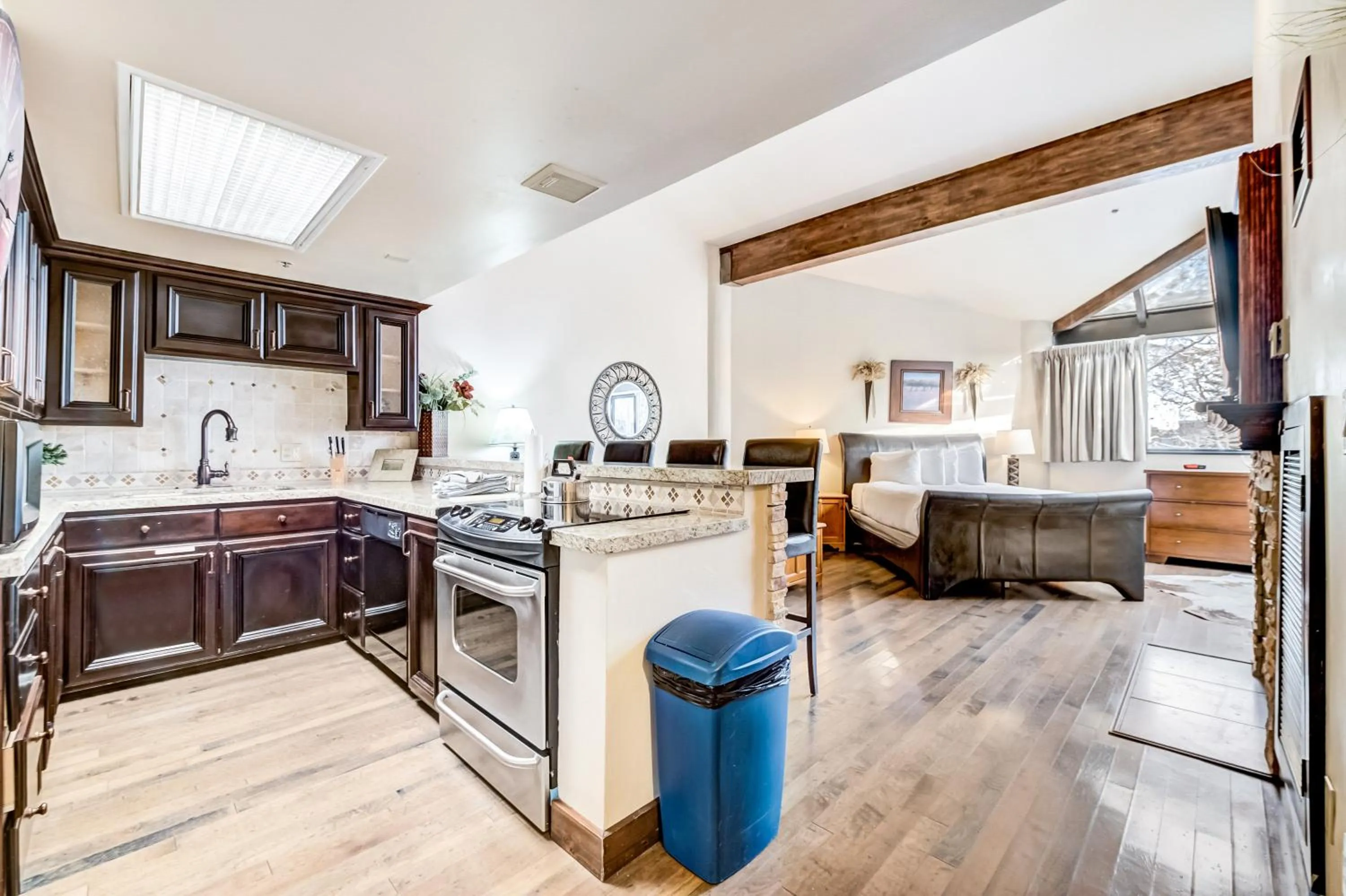 Bed in Silver King by All Seasons Resort Lodging