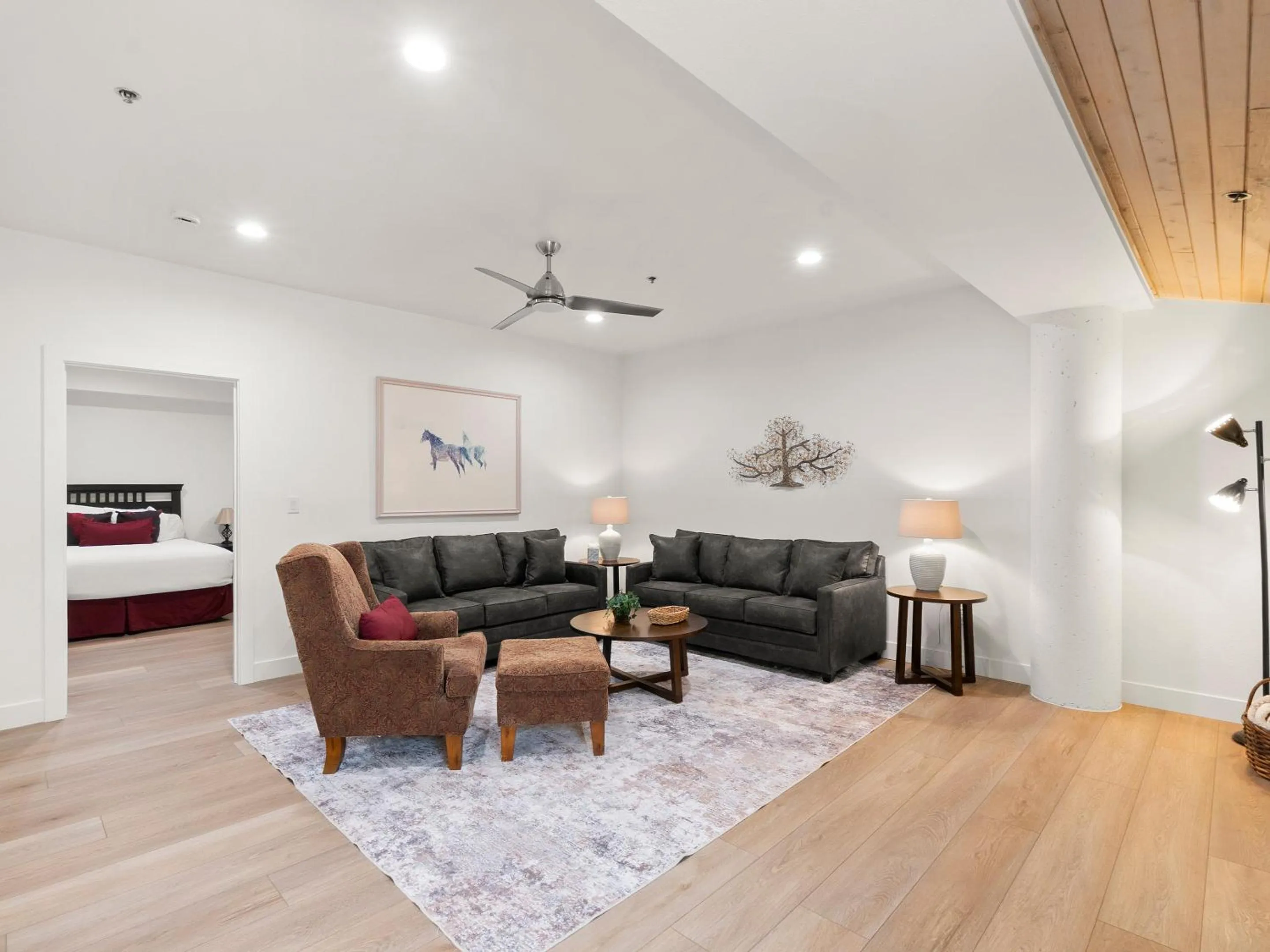 Living room in Silver King by All Seasons Resort Lodging