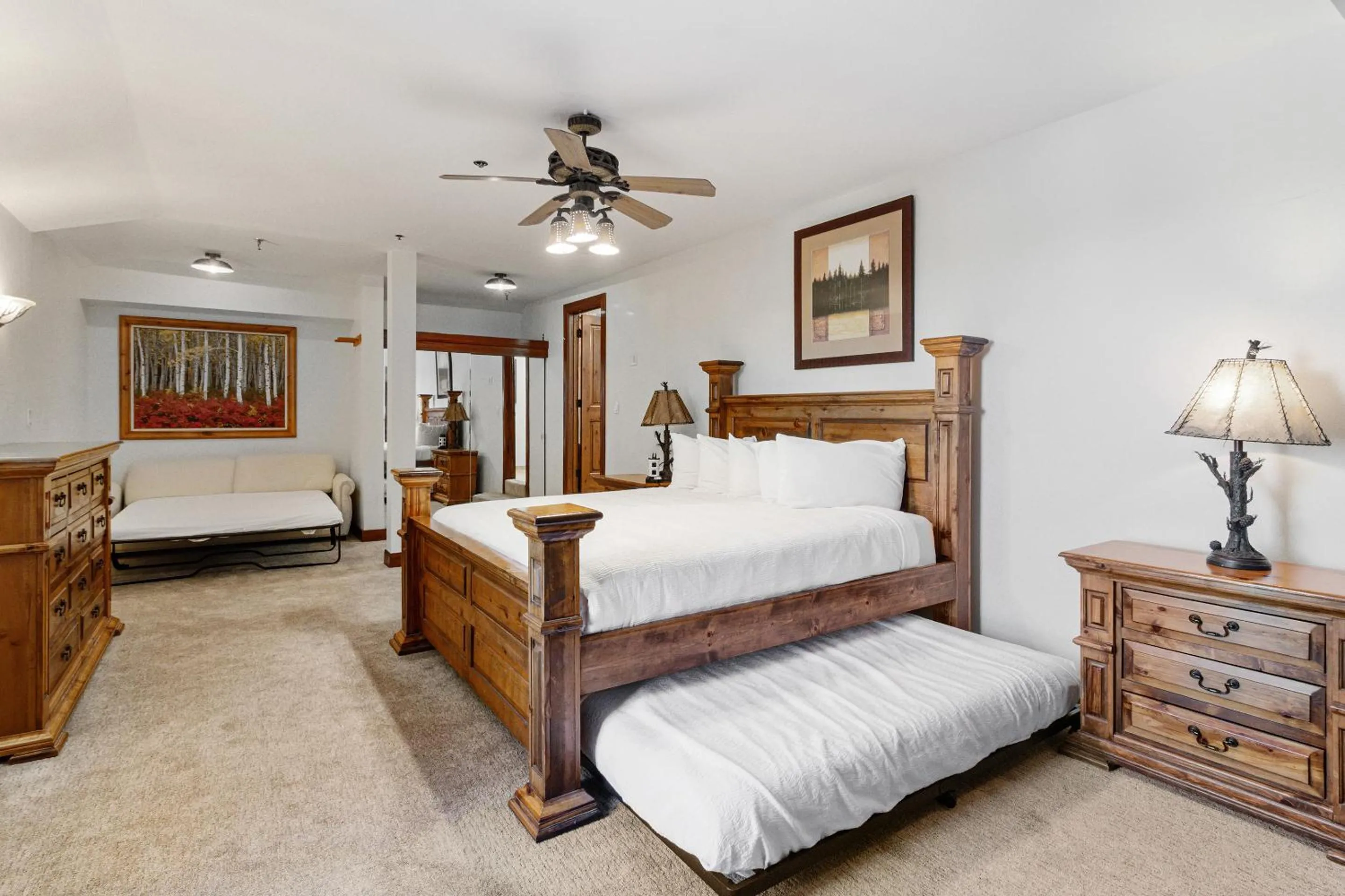 Bed in Silver King by All Seasons Resort Lodging