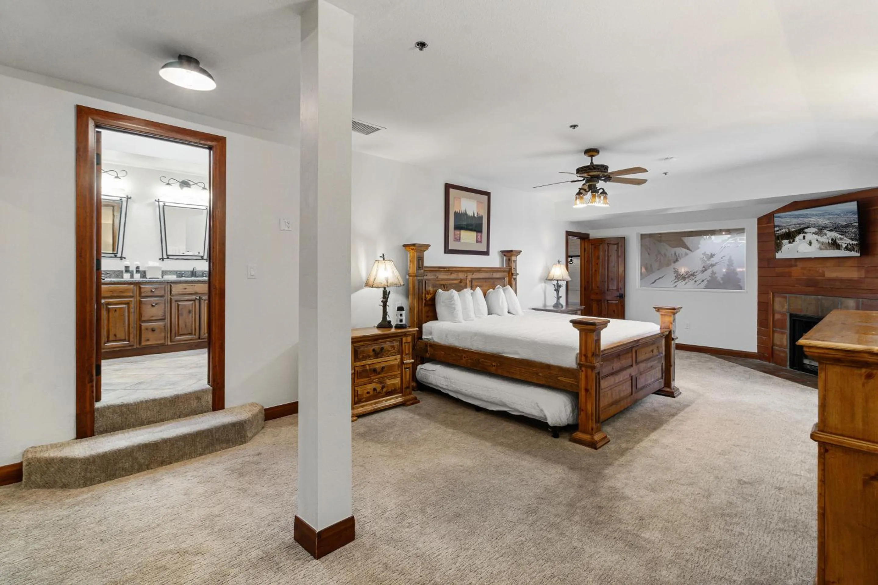 Bed in Silver King by All Seasons Resort Lodging