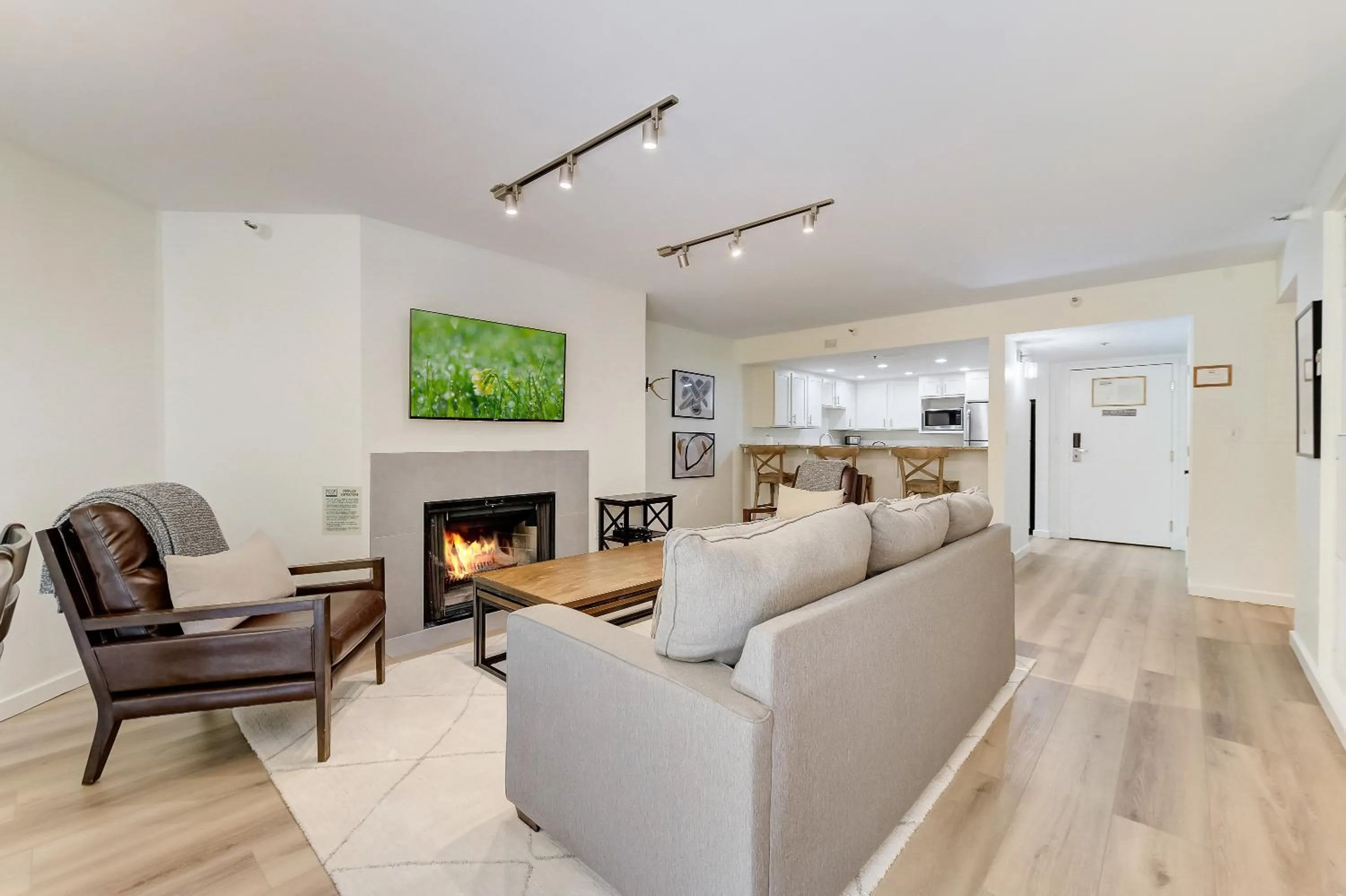 Living room in Silver King by All Seasons Resort Lodging