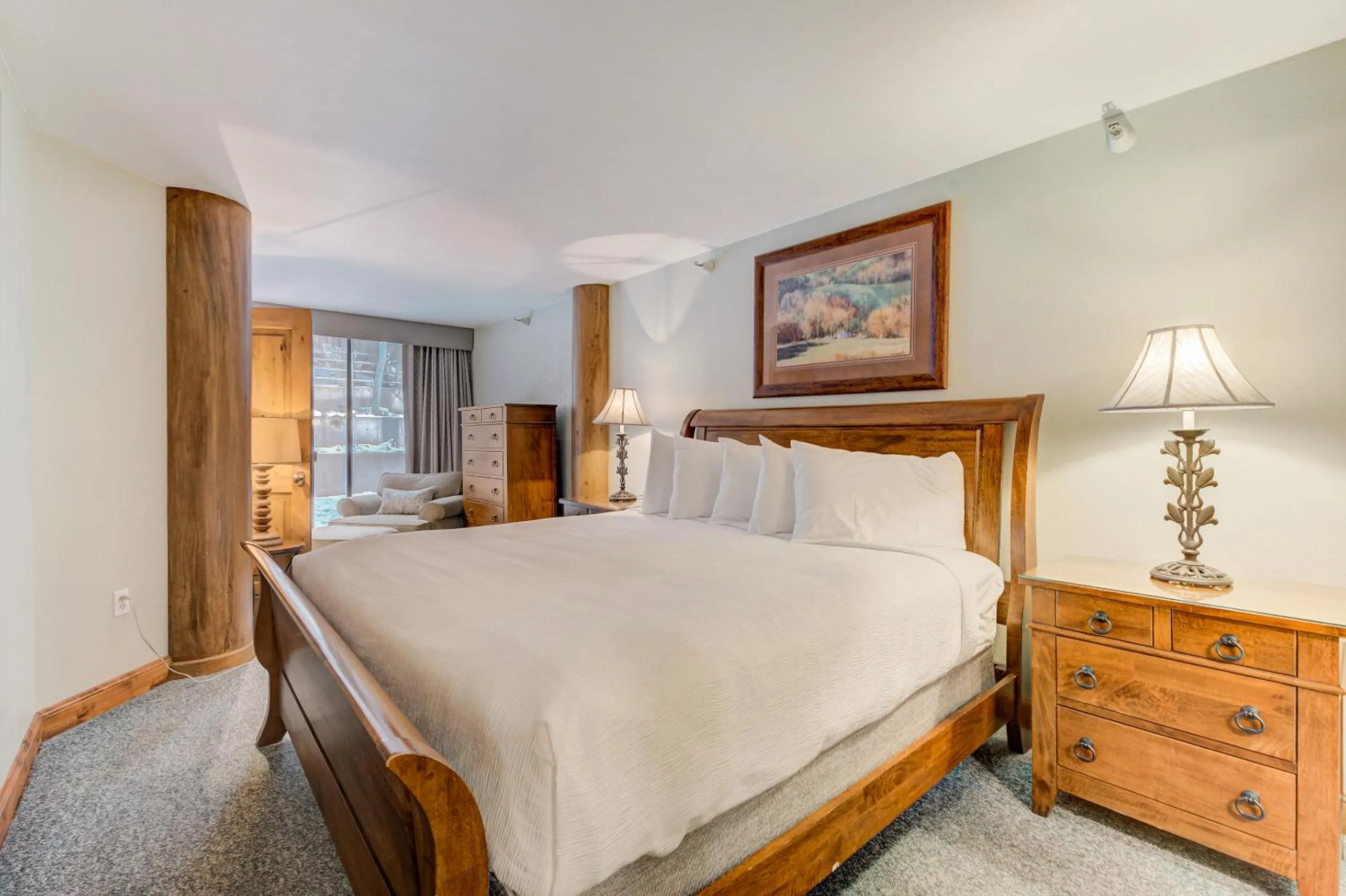 Bed in Silver King by All Seasons Resort Lodging